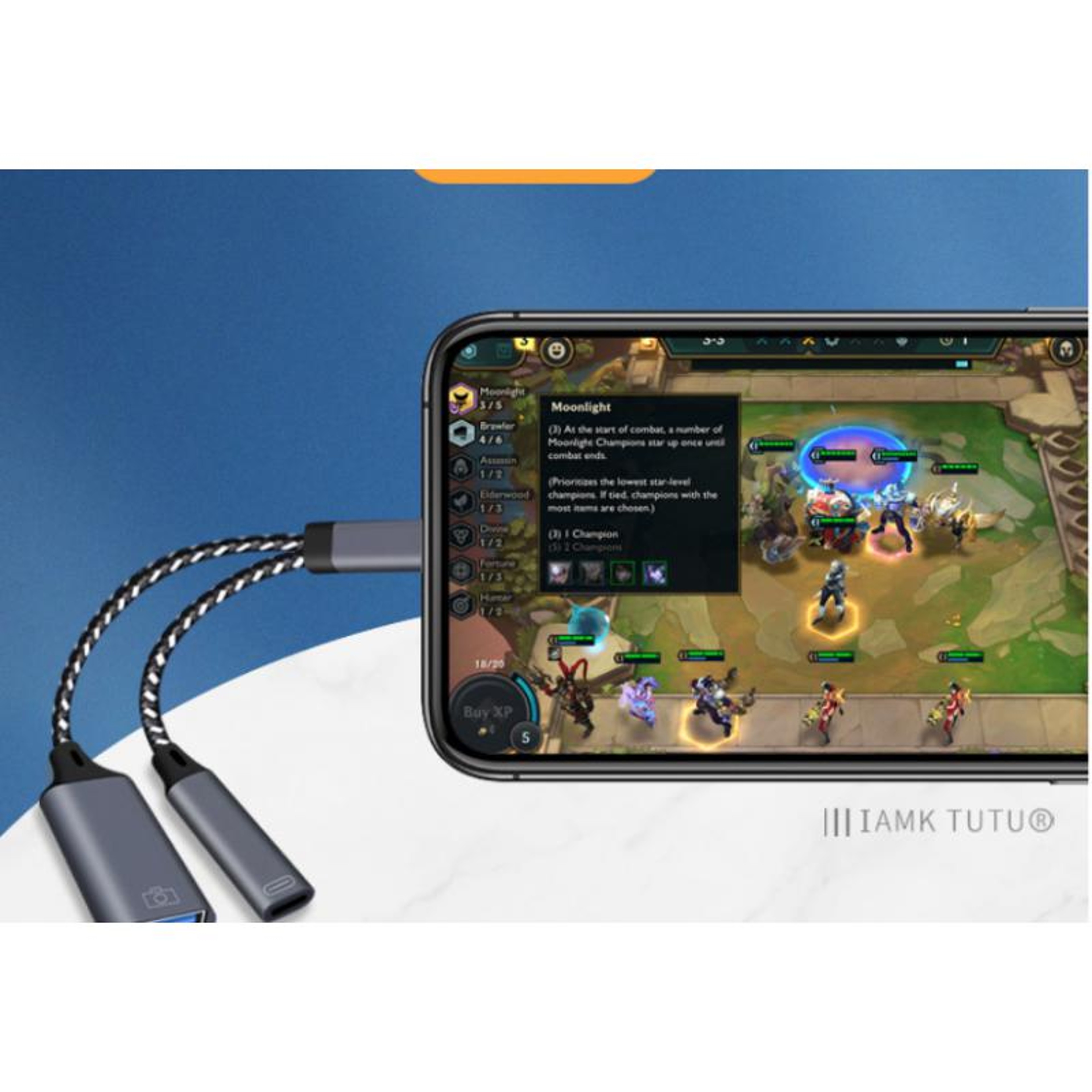 USB C OTG Adapter With PD Charging USB A Converter 2