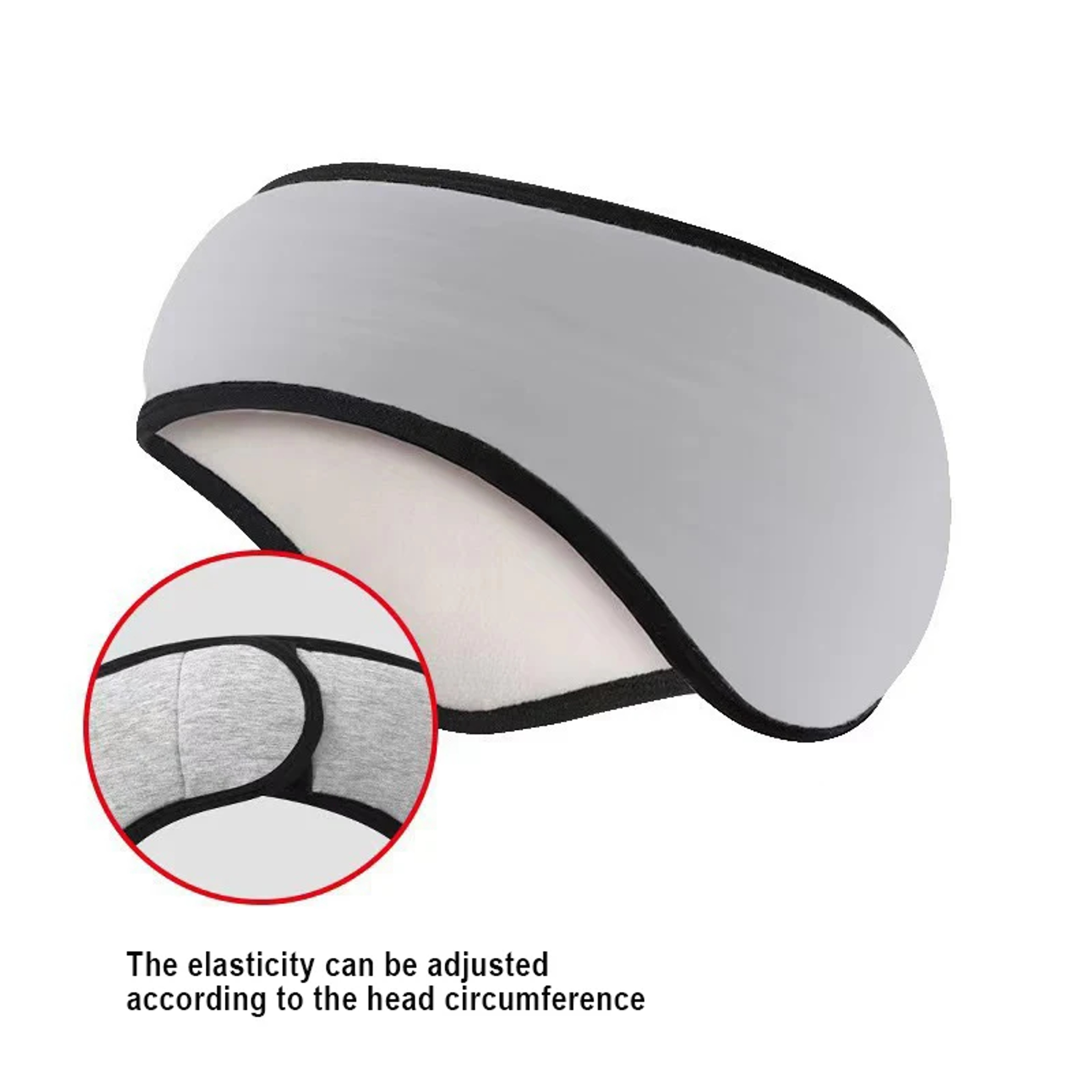 QuietRest Sleep Eye Mask With Noise Reduction Ear Protection For Dorms Travel And Snoring 5