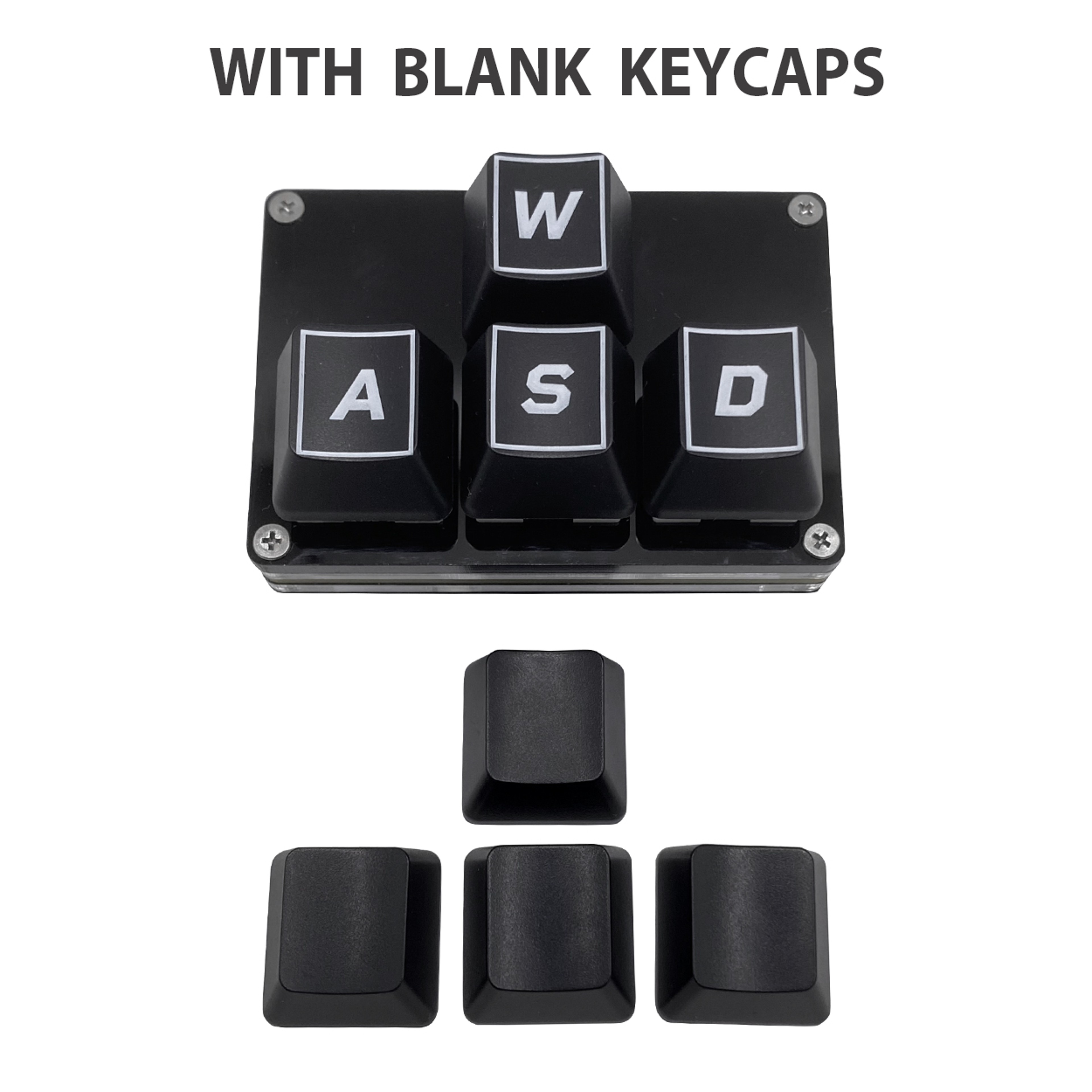Mini Key Programmable Macro Keypad USB C Mechanical Shortcut Keyboard 6