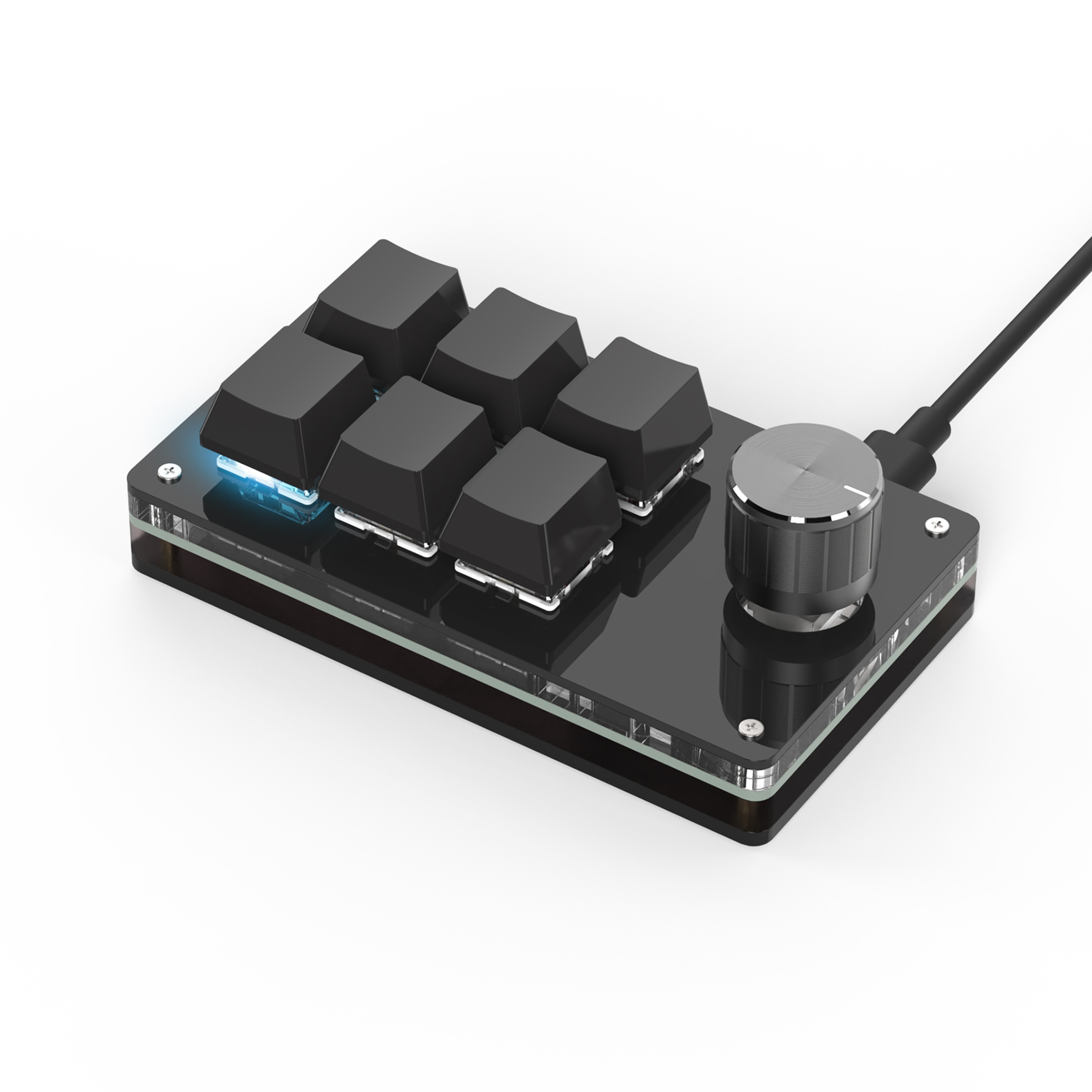 Key Programmable Macro Keypad Mini Keyboard For Gaming Editing And Shortcuts 0
