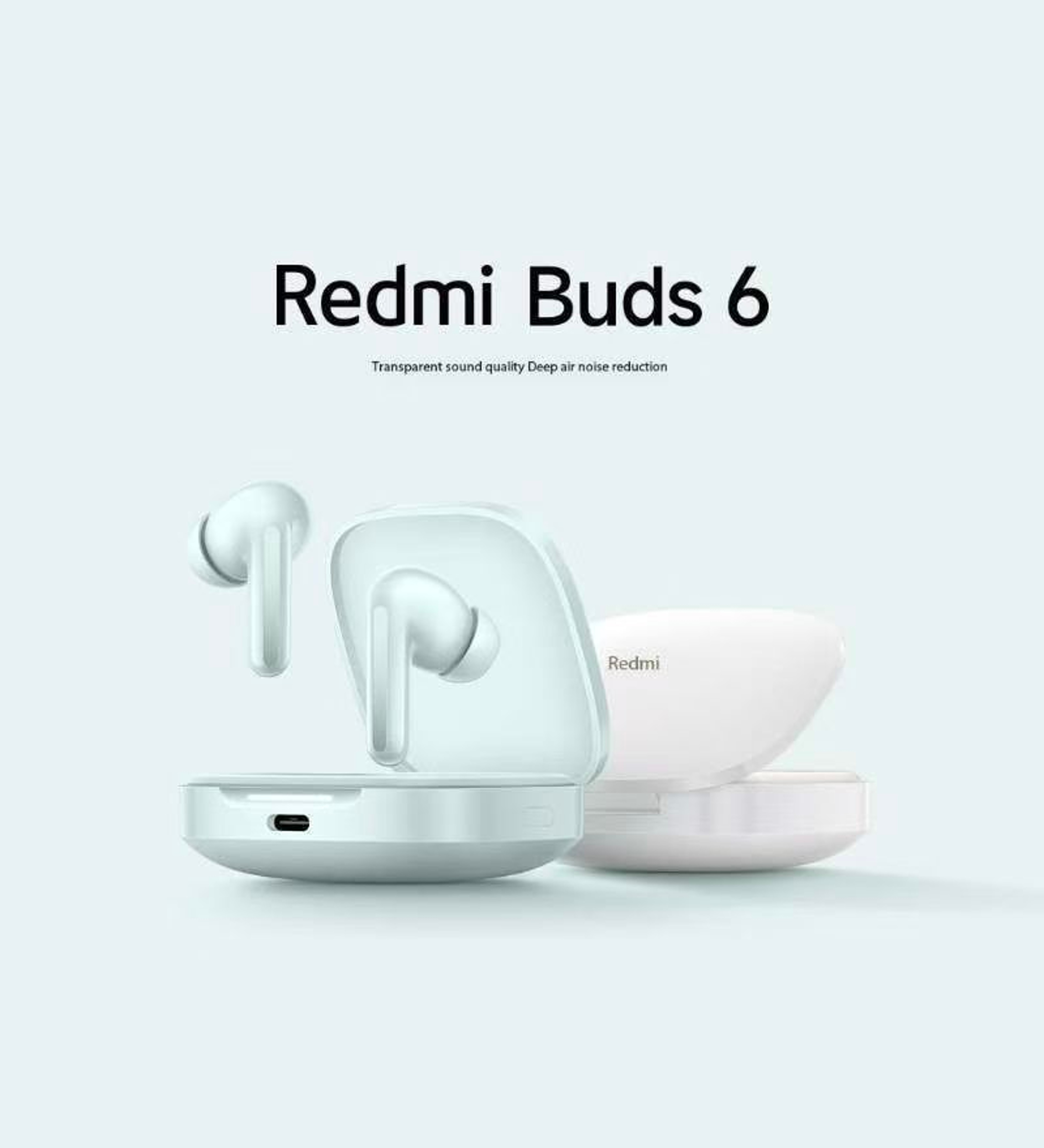 Redmi Buds Wireless Earbuds With ANC Bluetooth And Battery 4