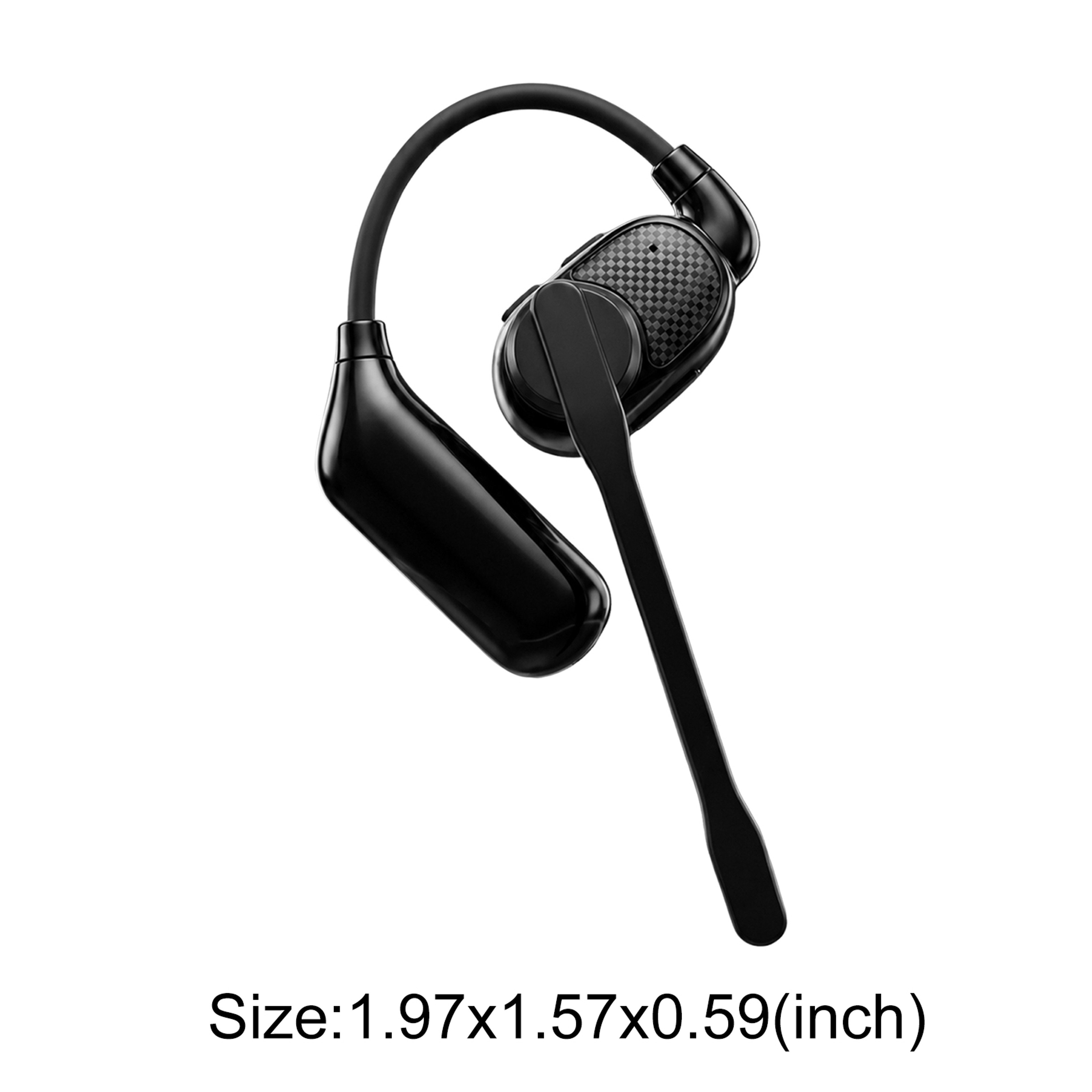 Wireless Bluetooth Trucker Headset with Microphone and Type C Charging – view 6