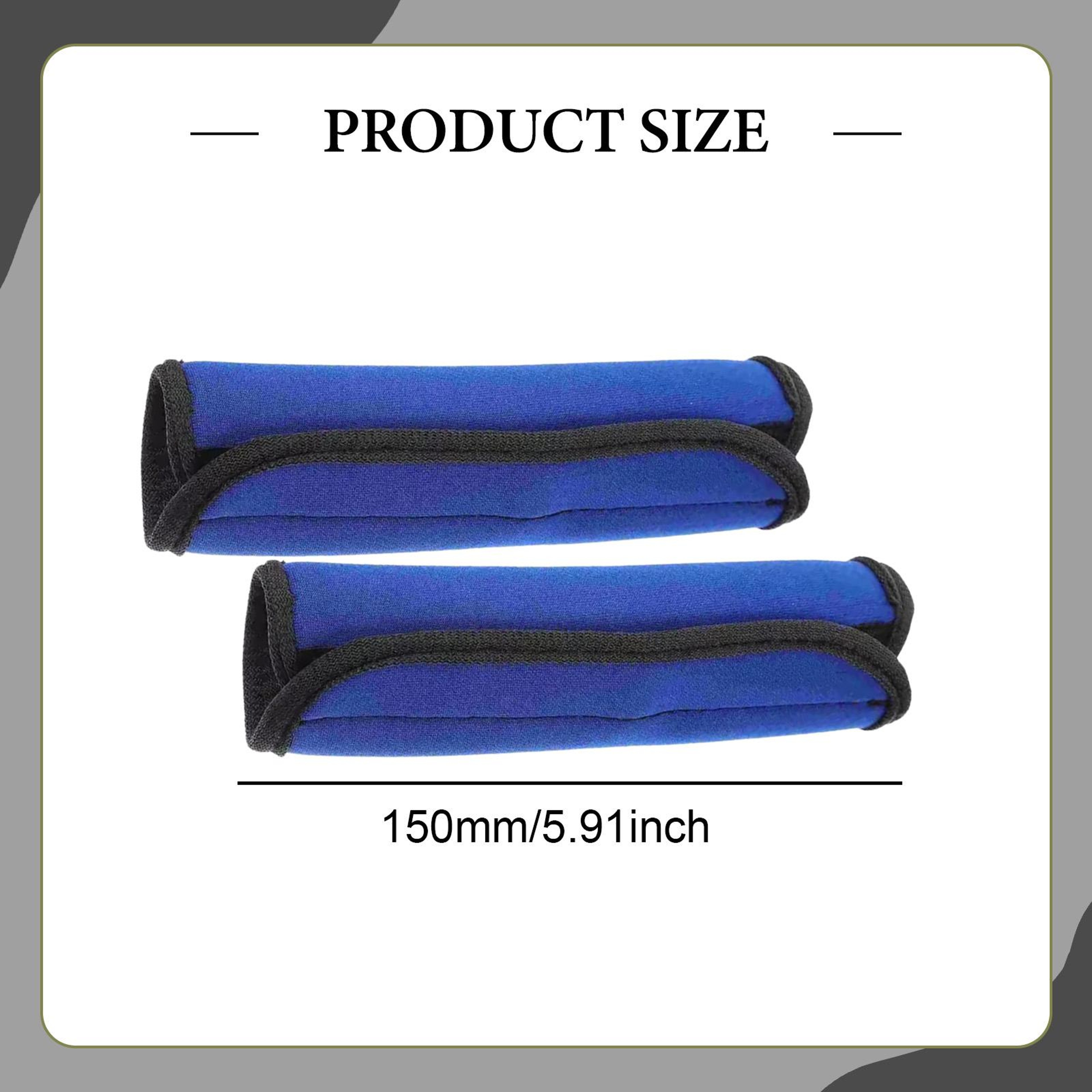 Pull Up Bar Grips Soft Anti Slip Cushion Covers For Dumbbells And Barbells 2
