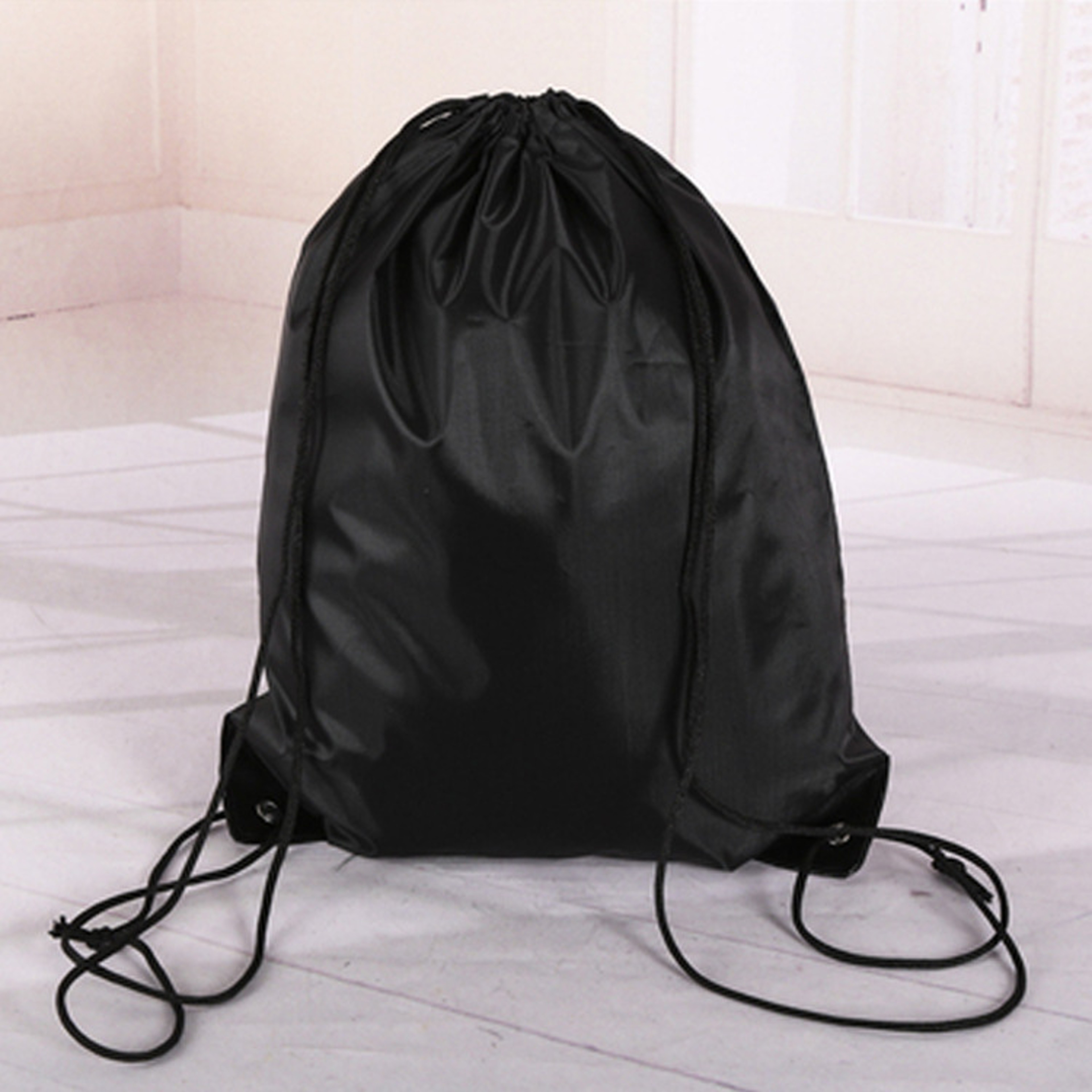 Waterproof Drawstring Gym Bag Lightweight Sports Backpack For Swimming Travel 3