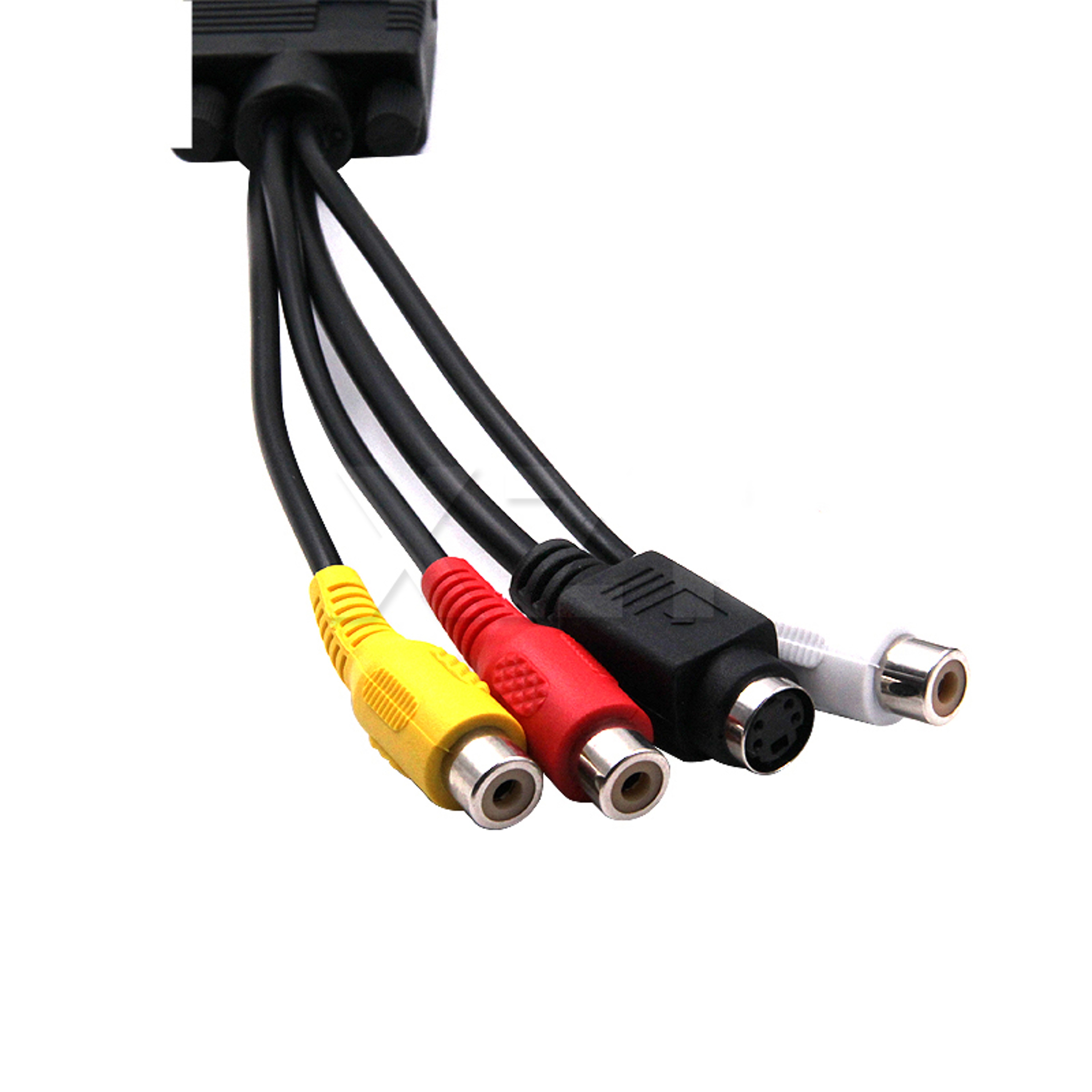 VGA to RCA and S Video TV Out Adapter Cable for PC Laptop – view 5