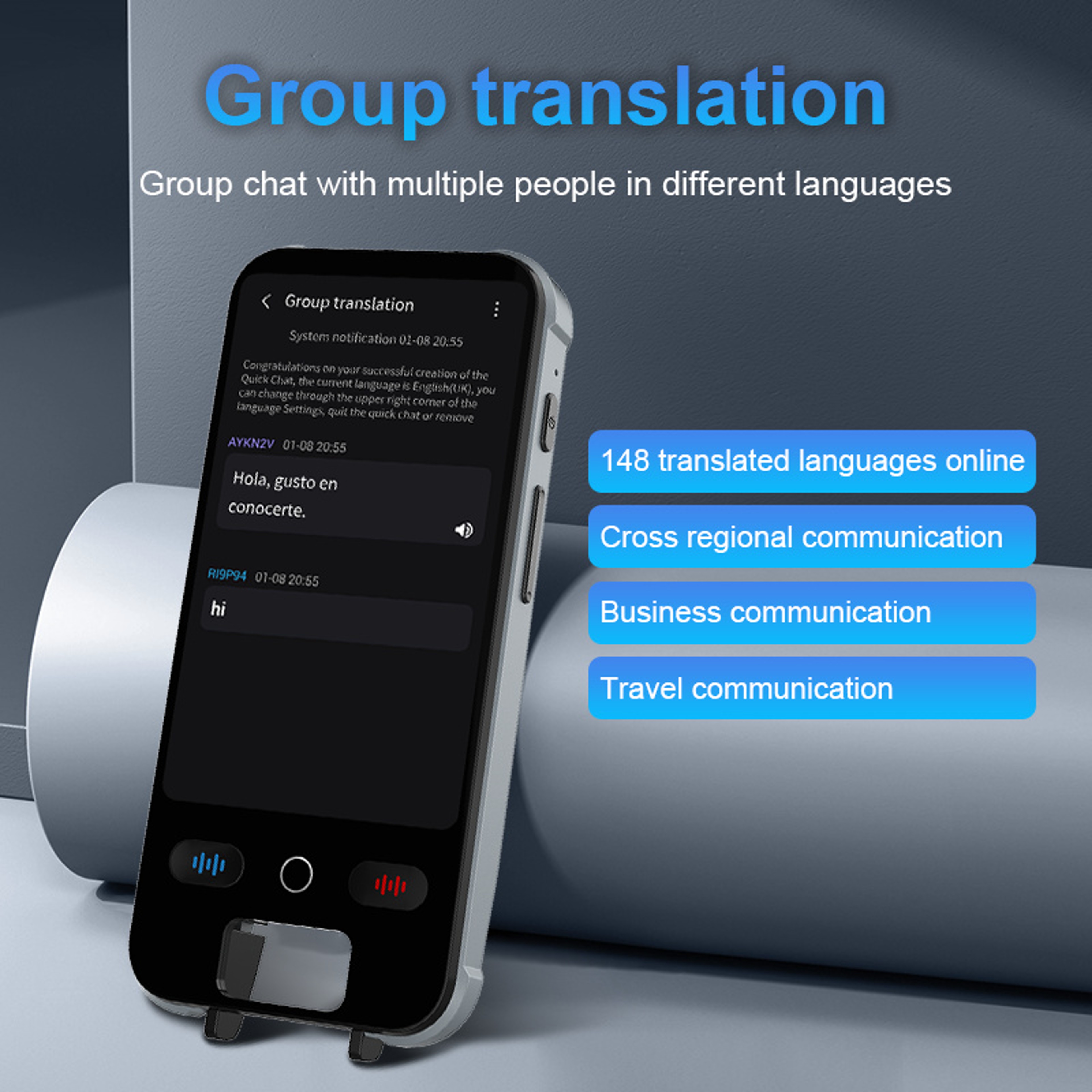 Pro AI Translator Pen With Offline Translation And Real Time Voice Translation 4