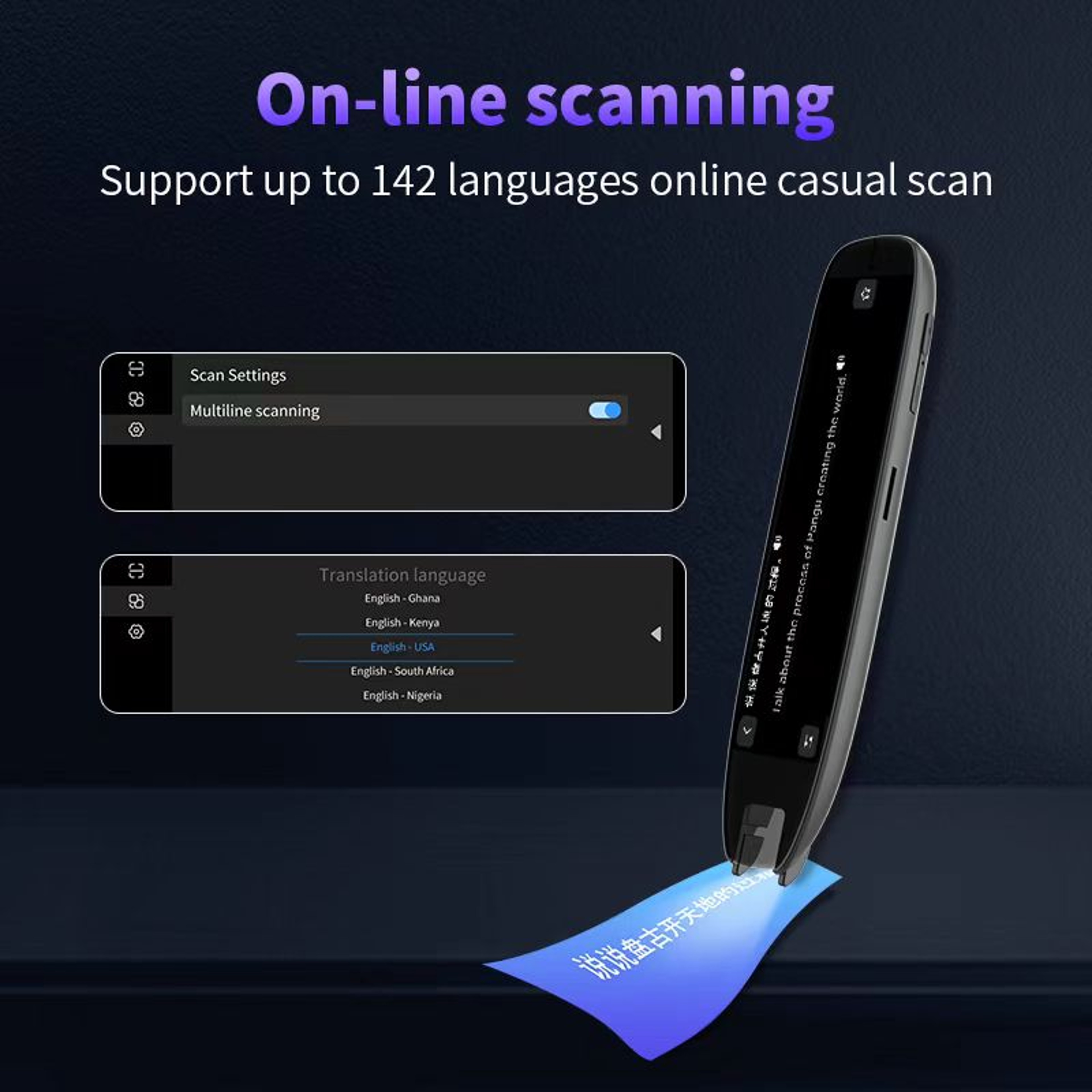 Pro Translation Pen Language Voice Translator And Smart Scan Reader 4