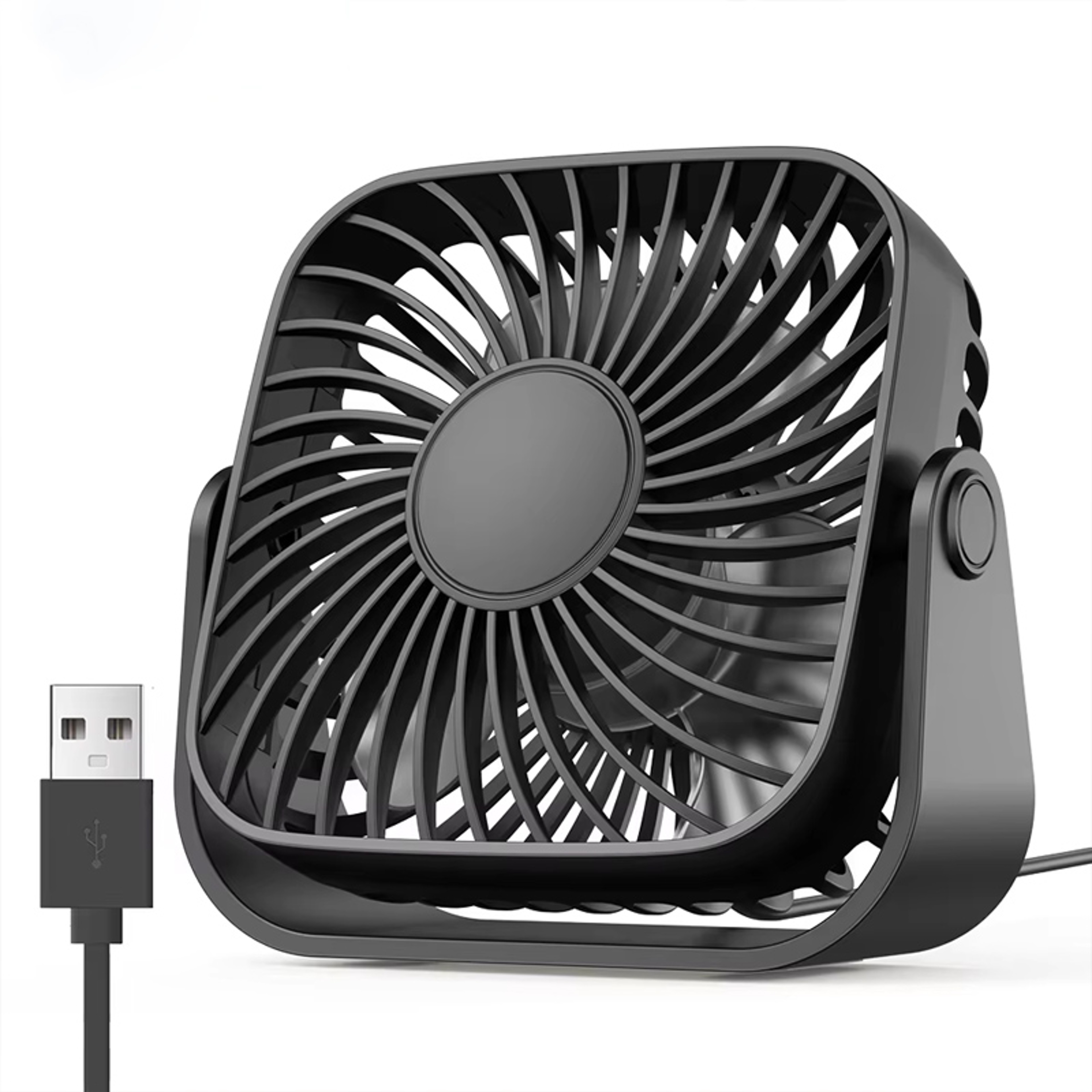 Mini Desk Fan Quiet Speed USB Portable Personal Fan 0