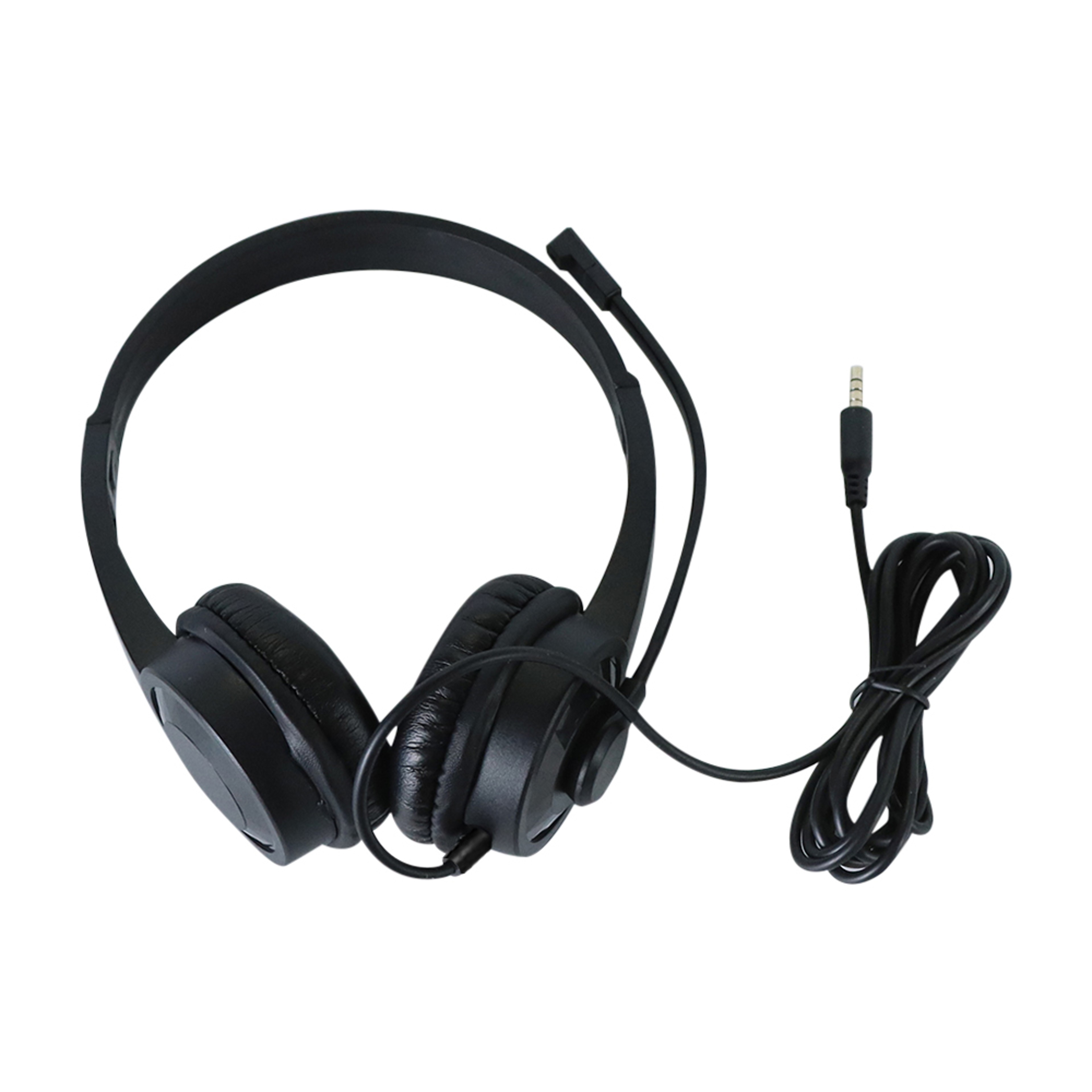 Wired Computer Headset with Noise Reducing Mic and Volume Control – view 3
