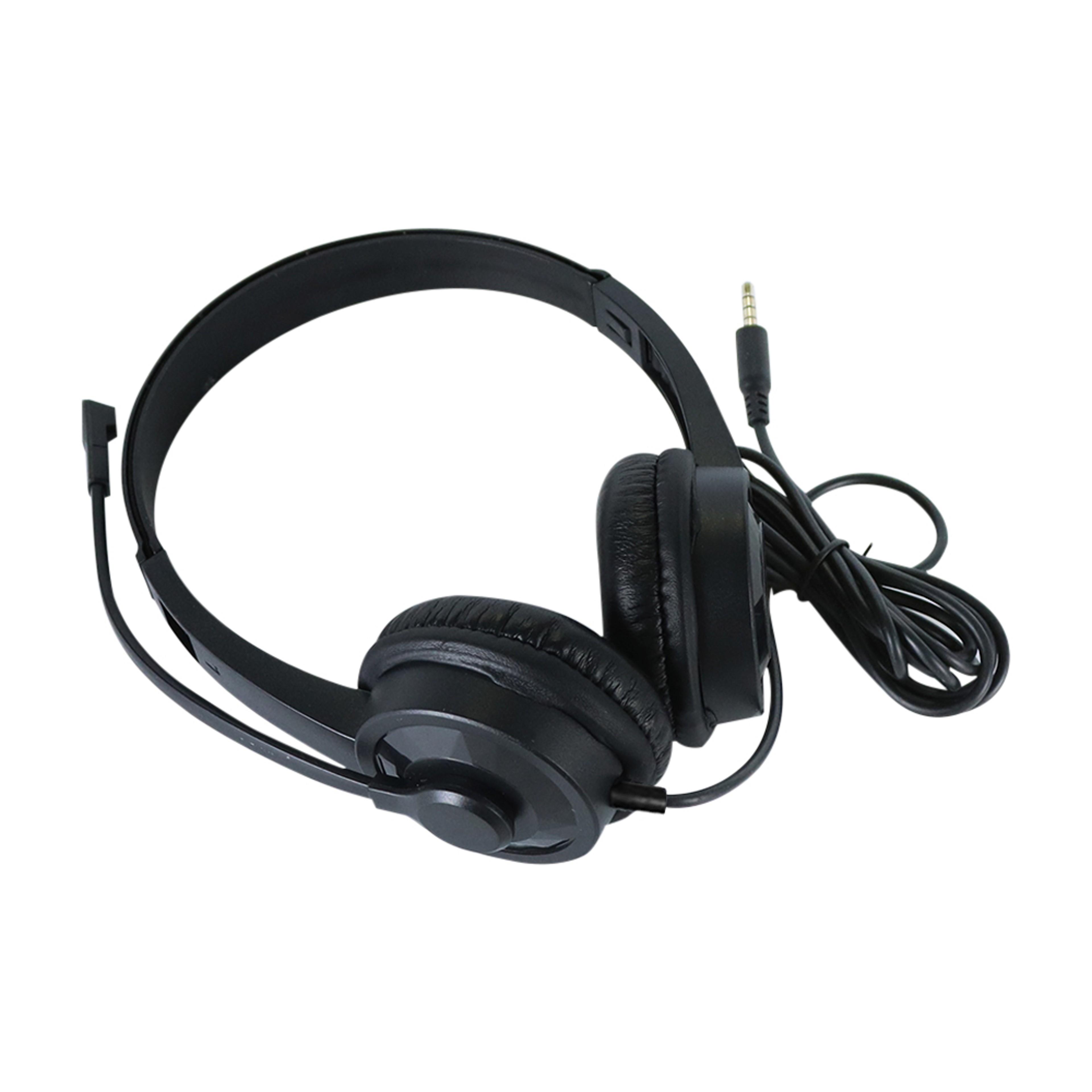Wired Computer Headset with Noise Reducing Mic and Volume Control – view 4