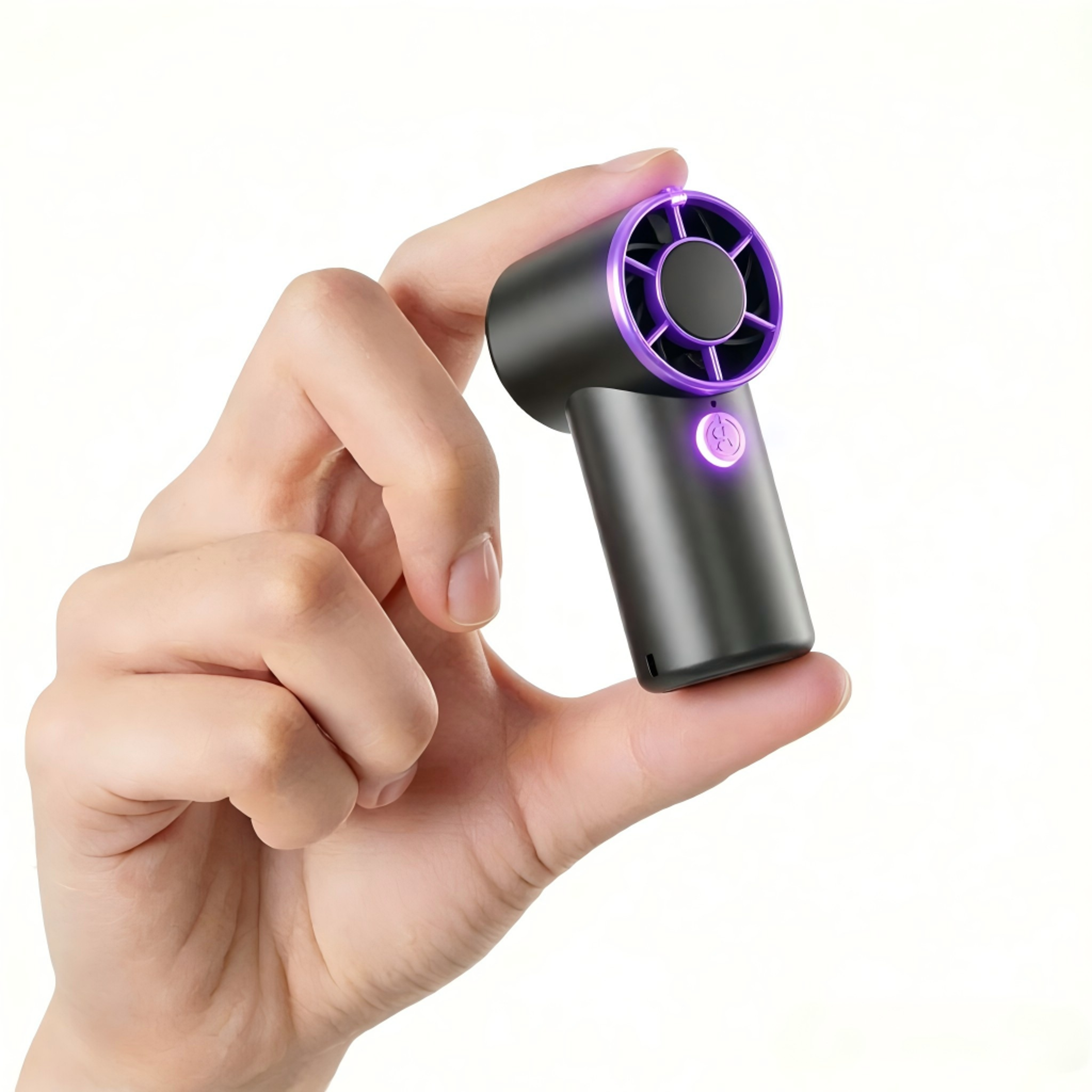 Rechargeable Mini Handheld Fan Speed Portable Pocket Cooling Fan 1