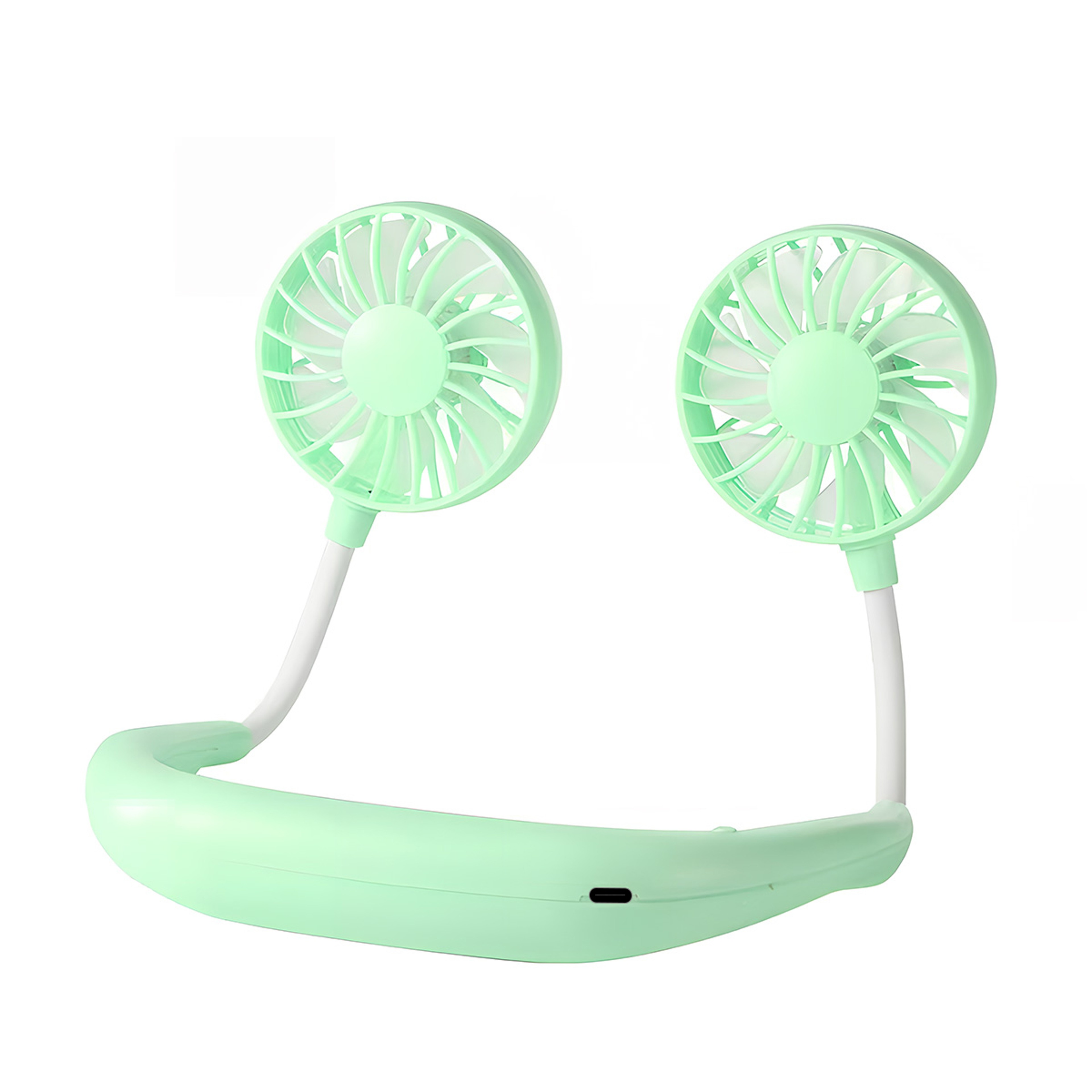 Rechargeable Neck Fan Speed Hands Free Portable Cooling Fan 5