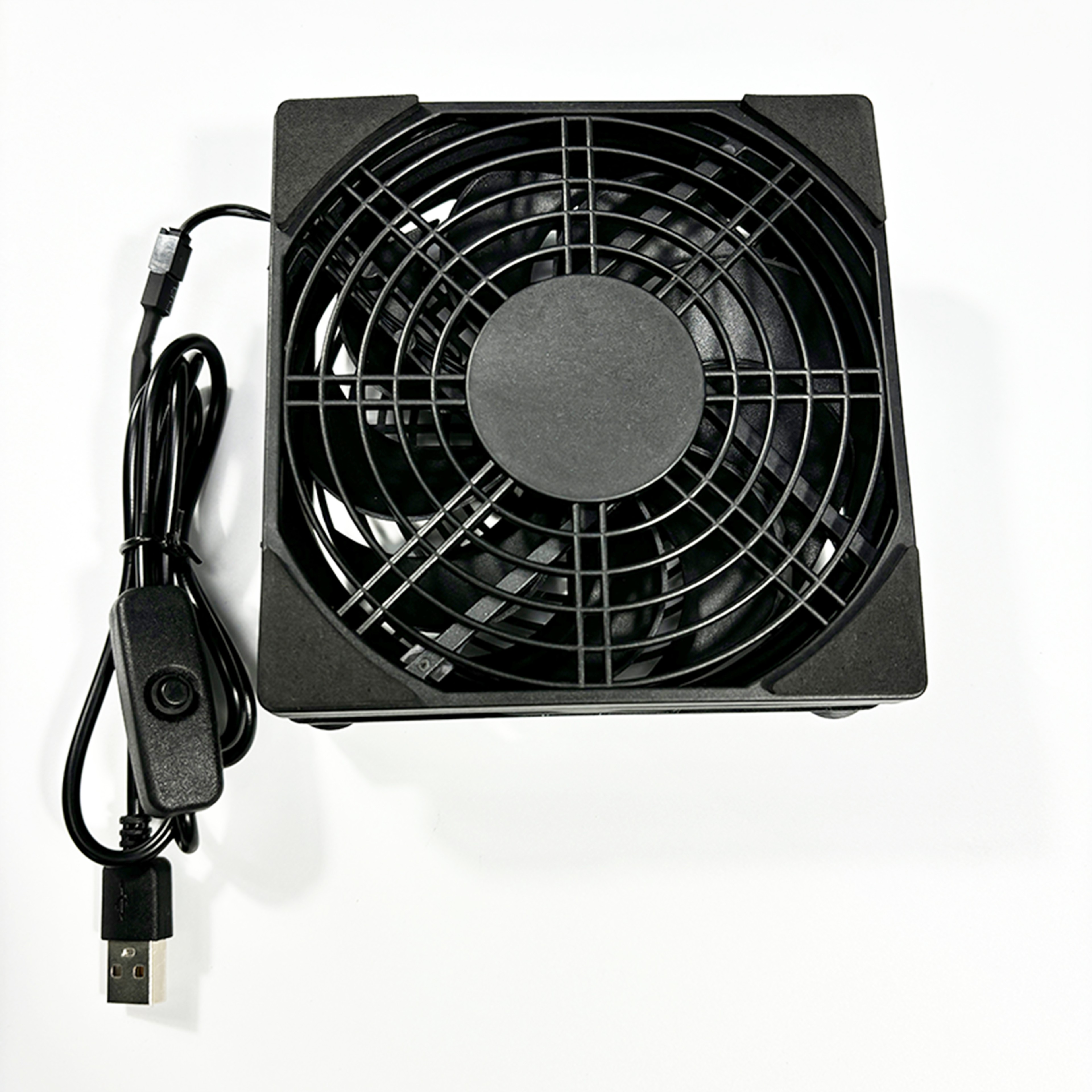 USB Cooling Fan Quiet Router And Electronics Cooler With Switch 2