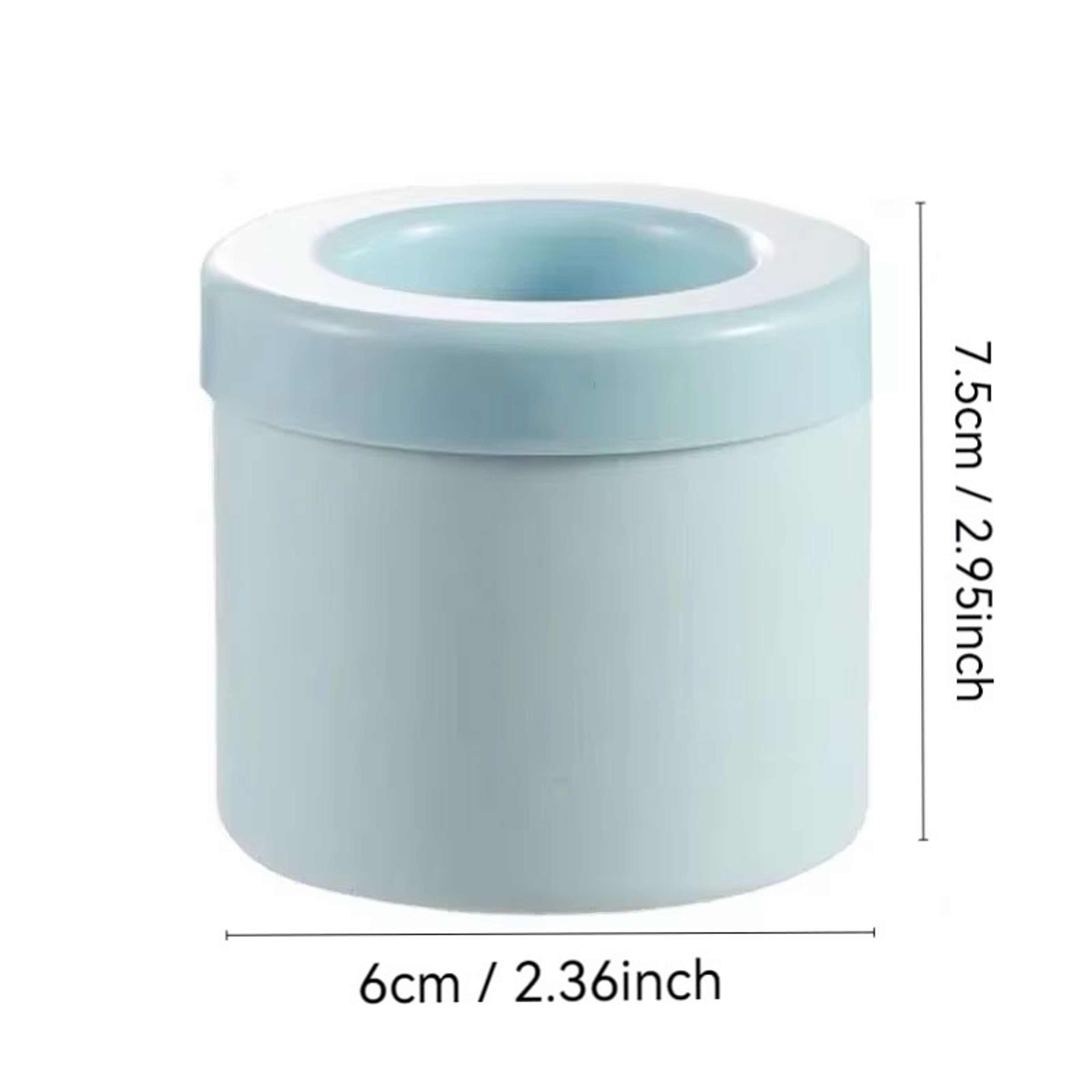 Space Saving Silicone Ice Cube Mold With Pour Bucket And Freezer Ice Maker 8