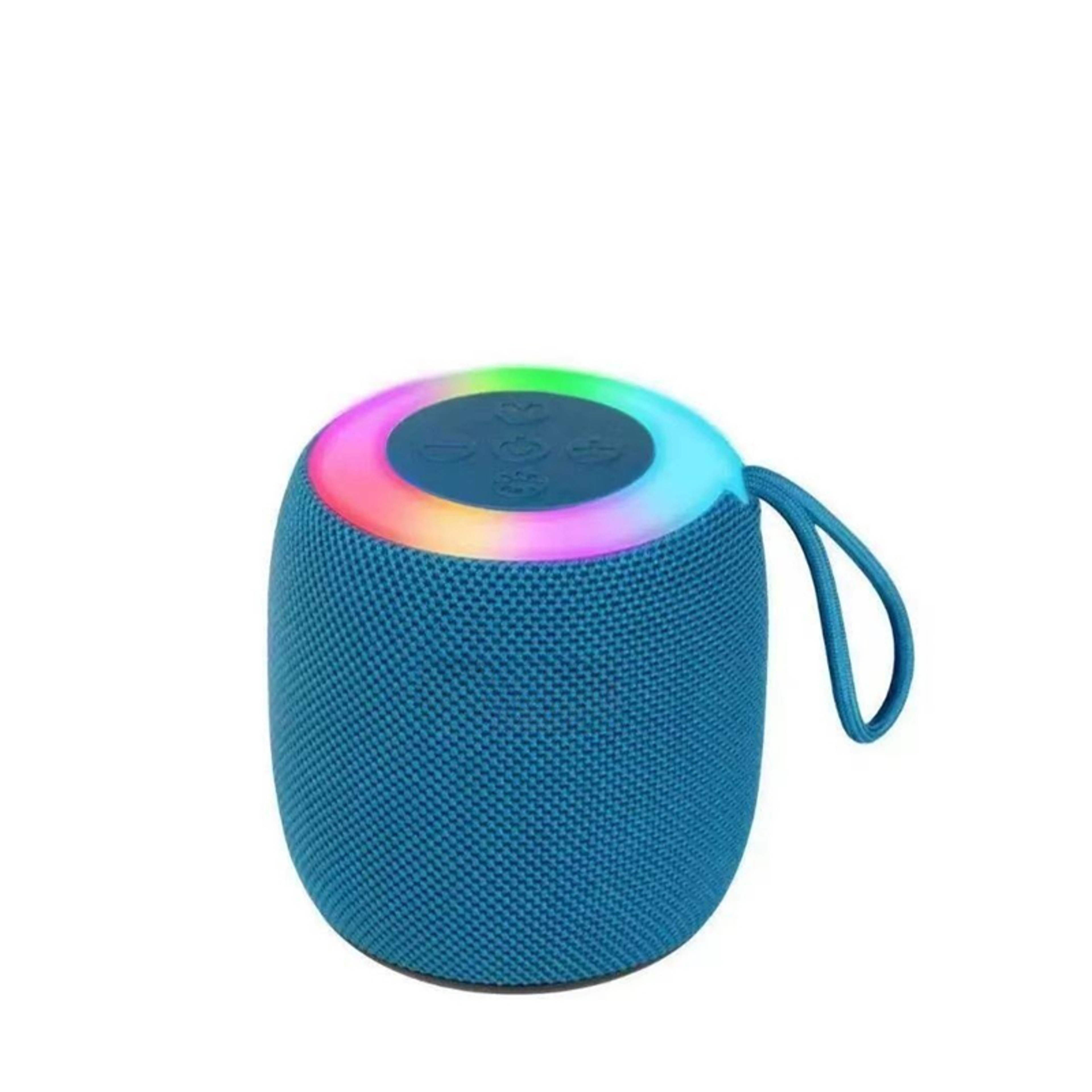 Mini Waterproof Bluetooth Speaker With LED Lights And Portable Lanyard 2