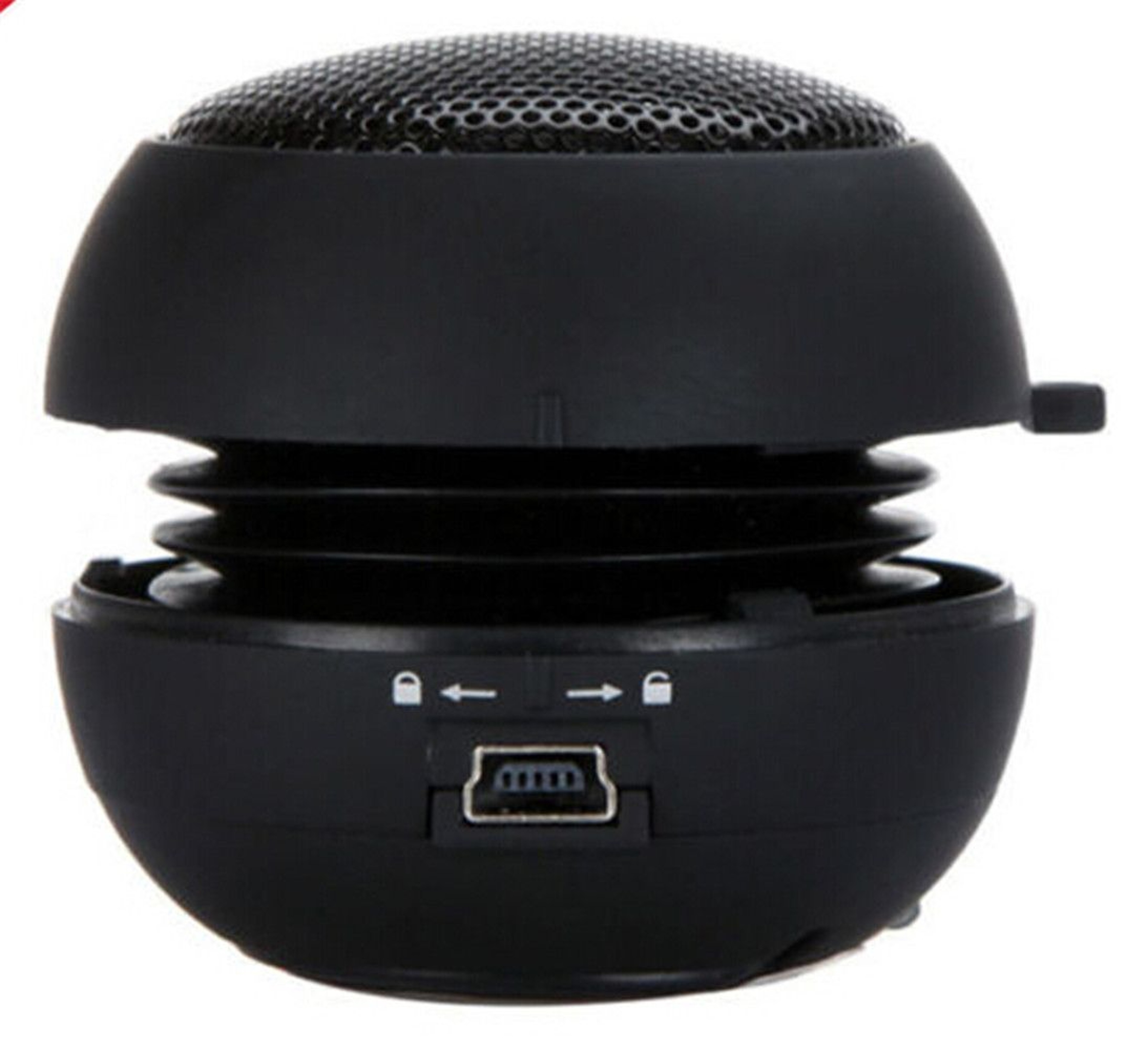 Mini Hamburger Speaker Portable Wired Speaker For Phone PC 2