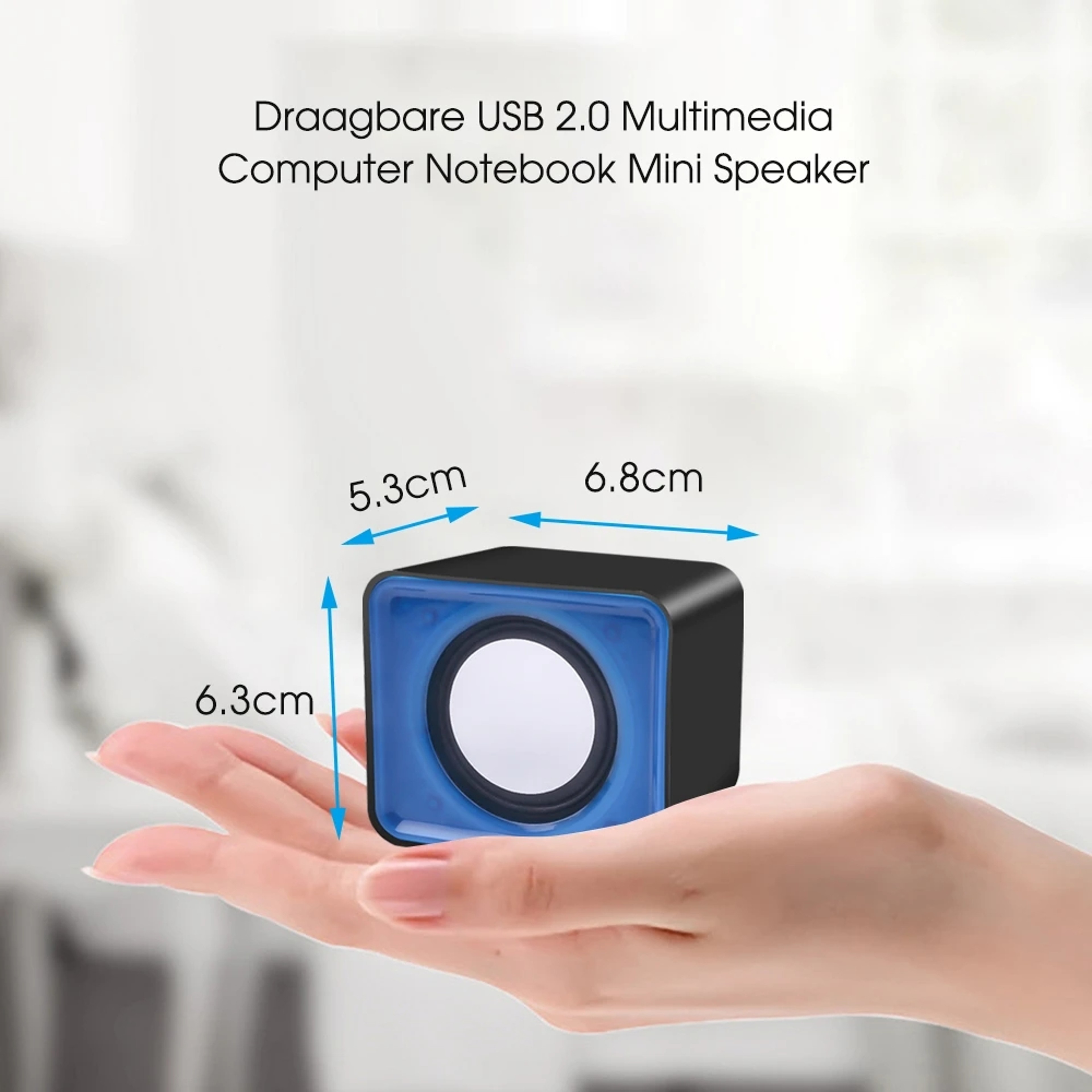 Compact USB Powered Computer Speakers For Laptop And Desktop 7