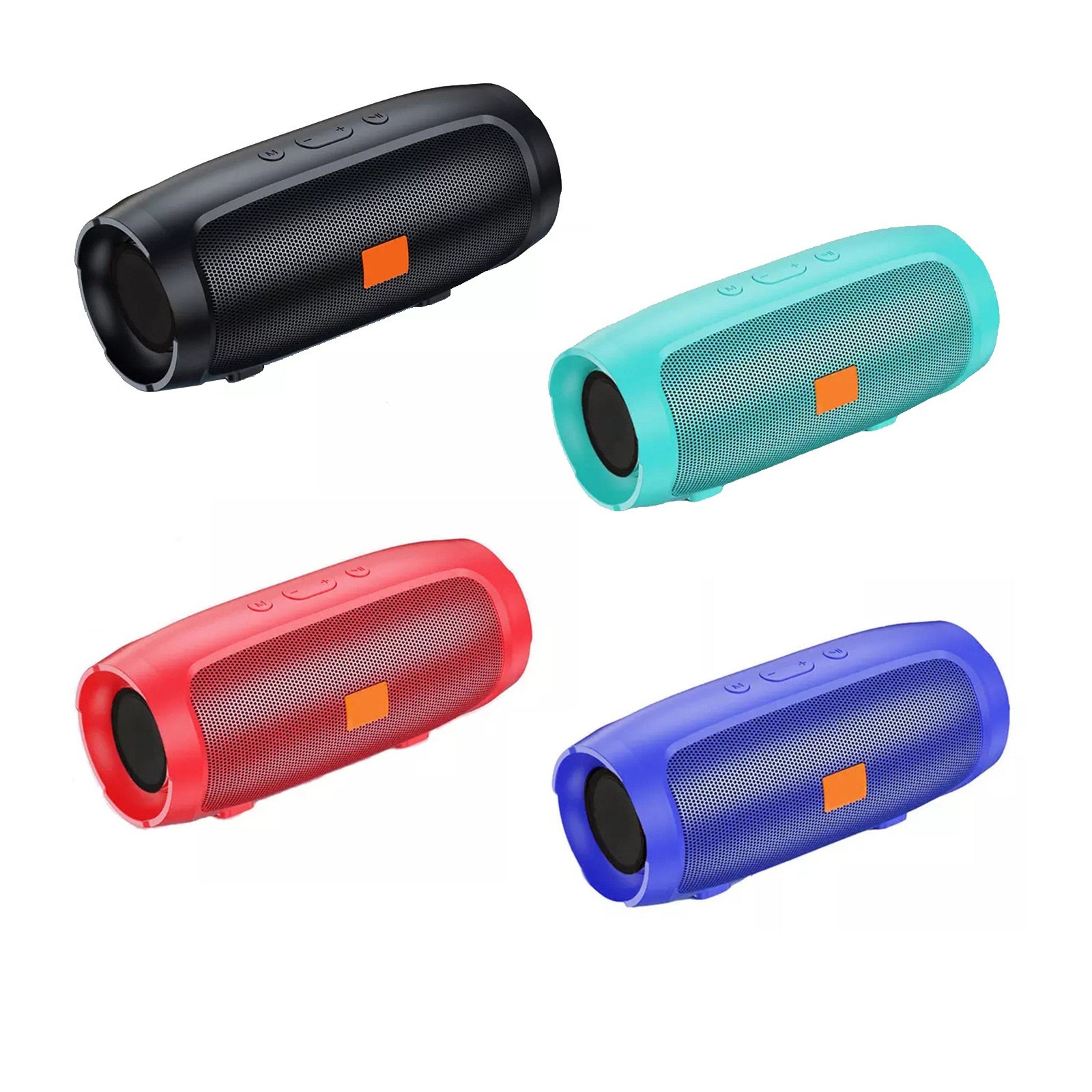 Portable Waterproof Bluetooth Speaker With Bass FM Radio And TF Card 0