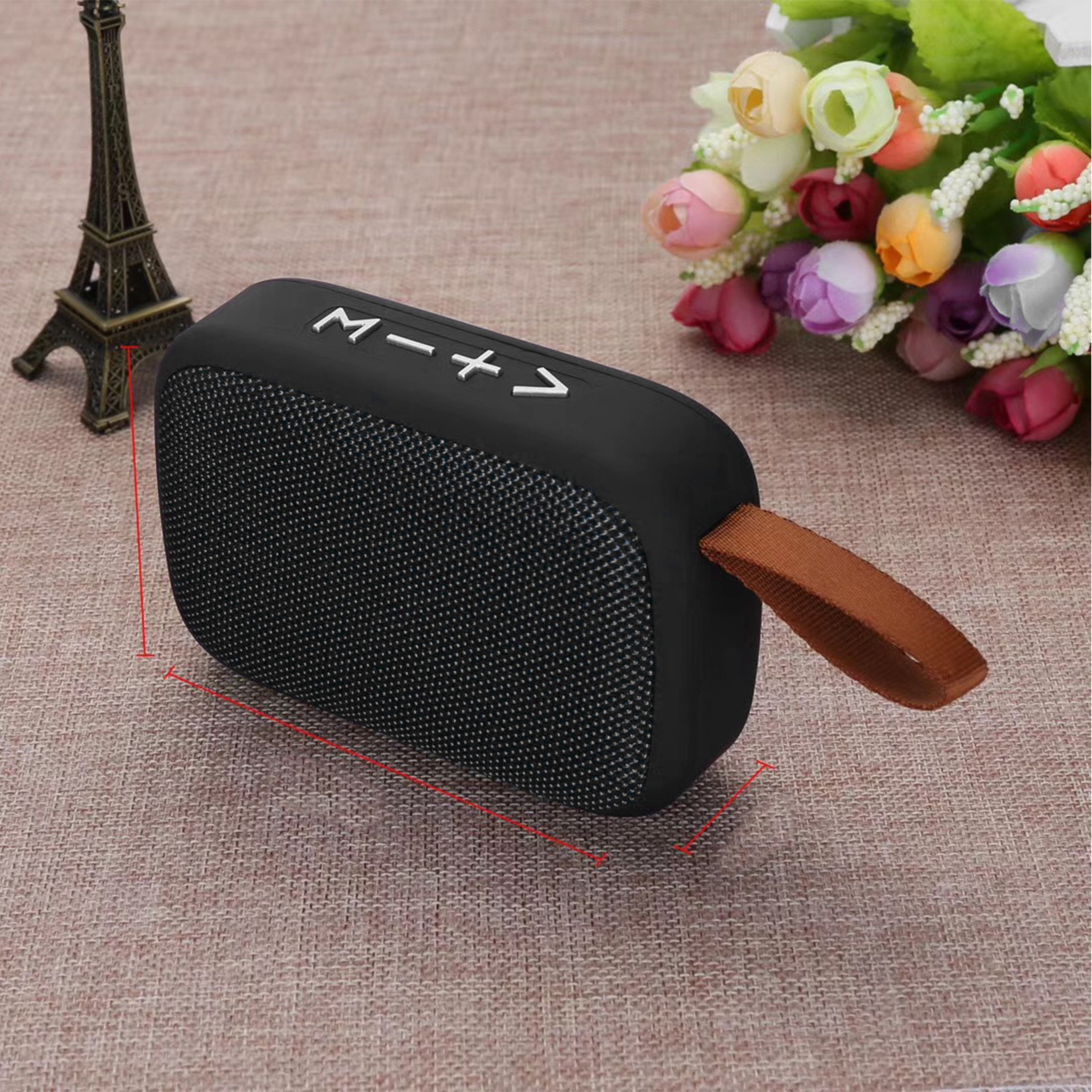 Mini Bluetooth Speaker Portable Rechargeable Wireless Speaker With FM Radio And Memory Card Support 2