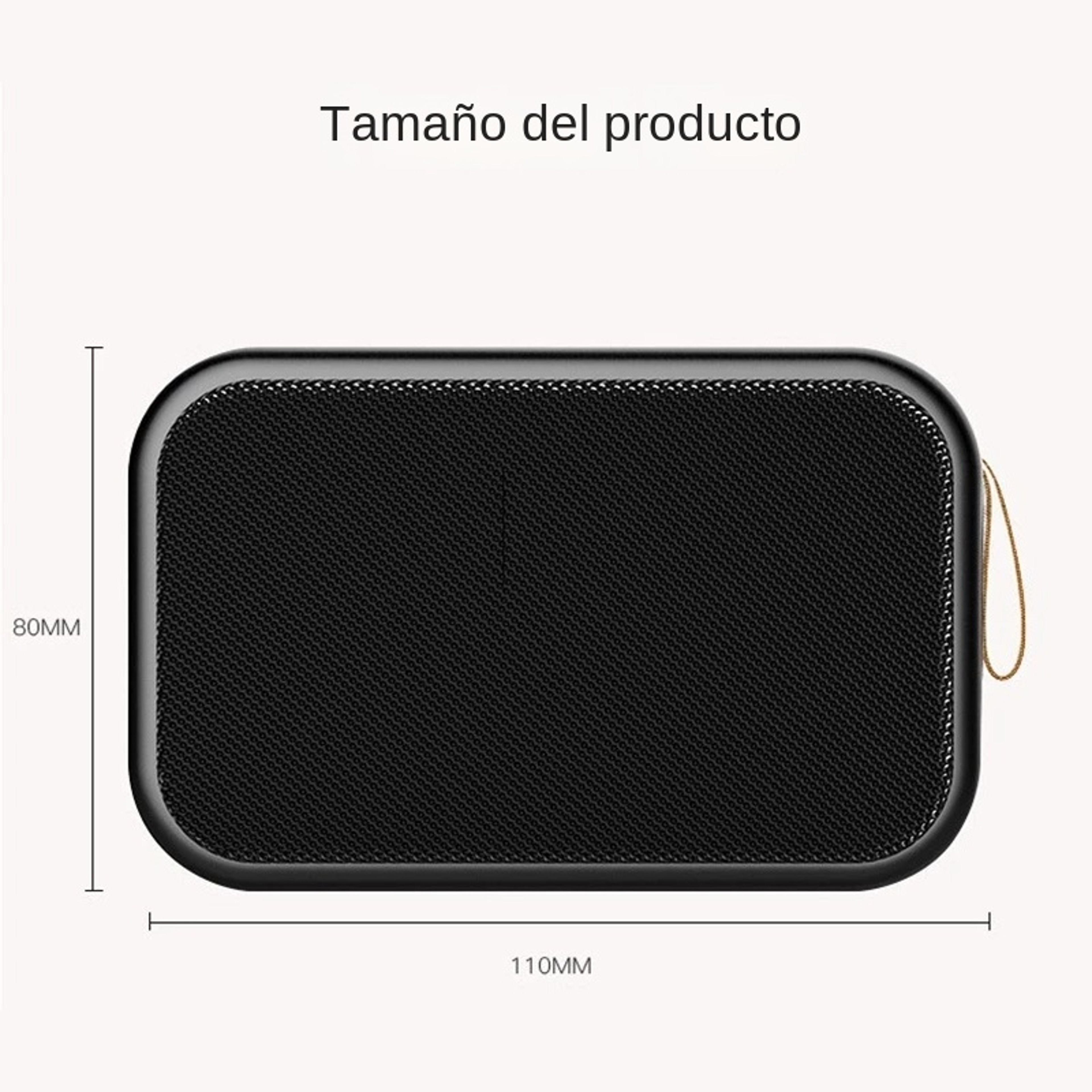 Portable Bluetooth Speaker with FM Radio and TF Card – view 3