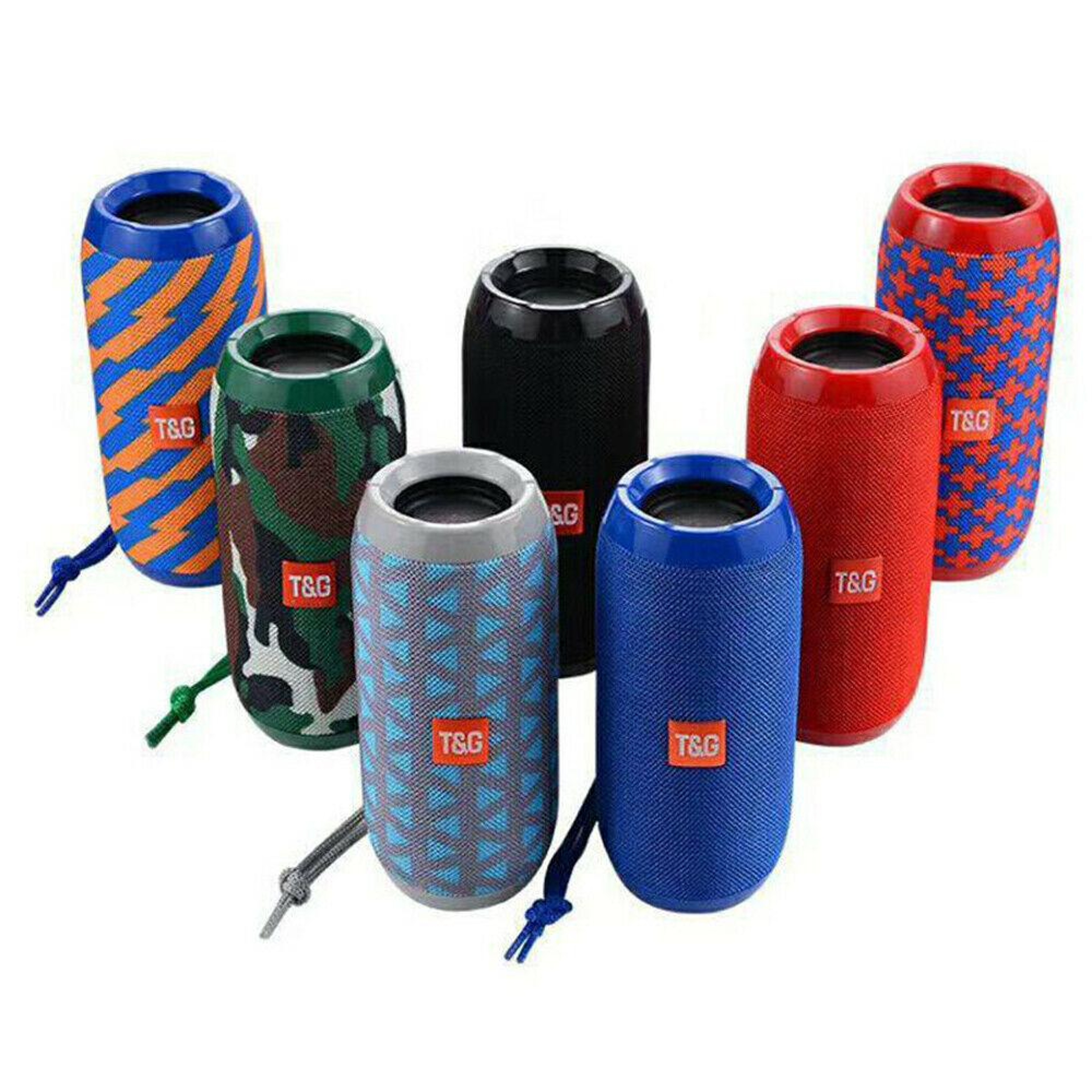 Portable Bluetooth Speaker With Deep Bass FM Radio And Outdoor Wireless Audio 0
