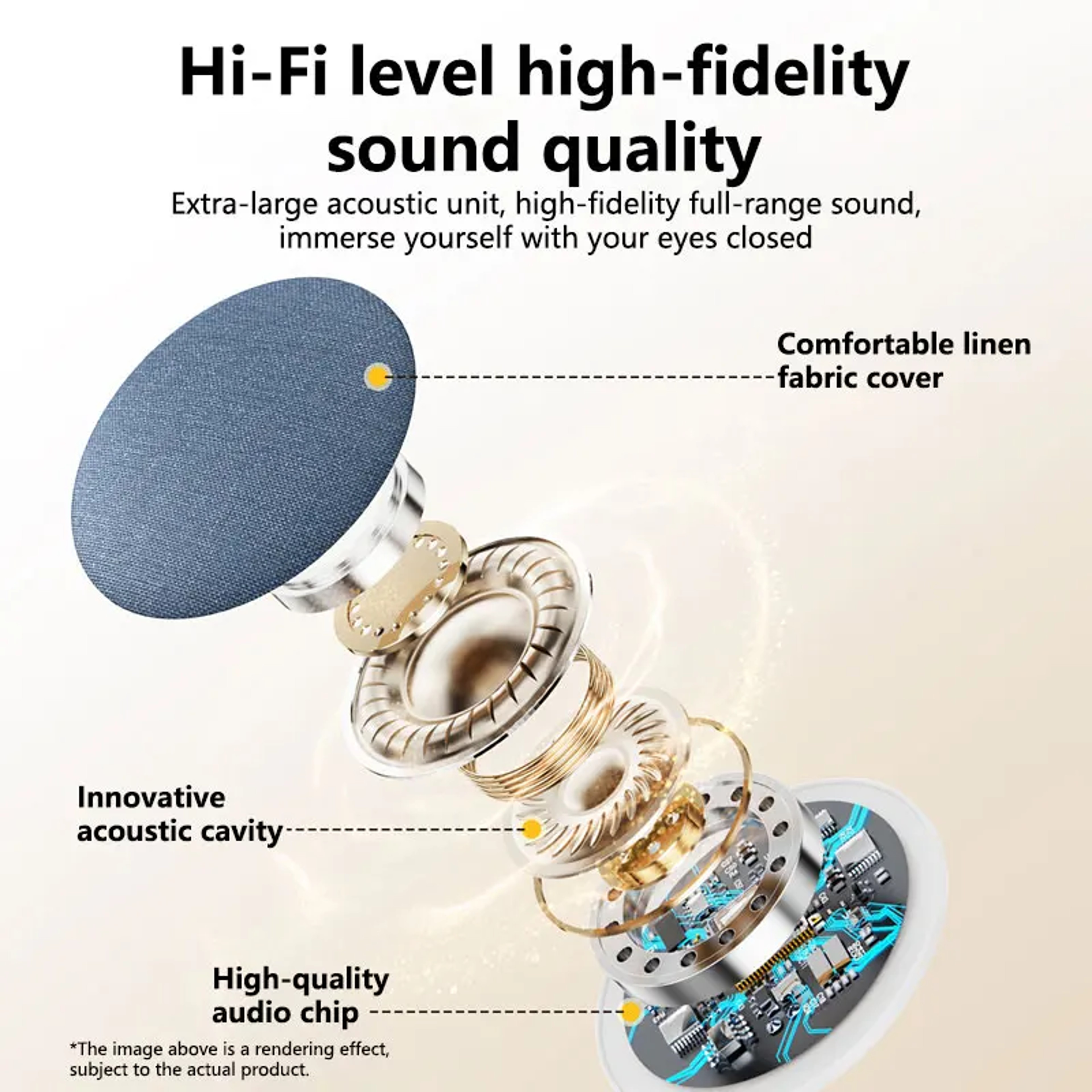 Bluetooth Under Pillow Sleep Speaker HiFi Wireless Bedside Audio Player 6