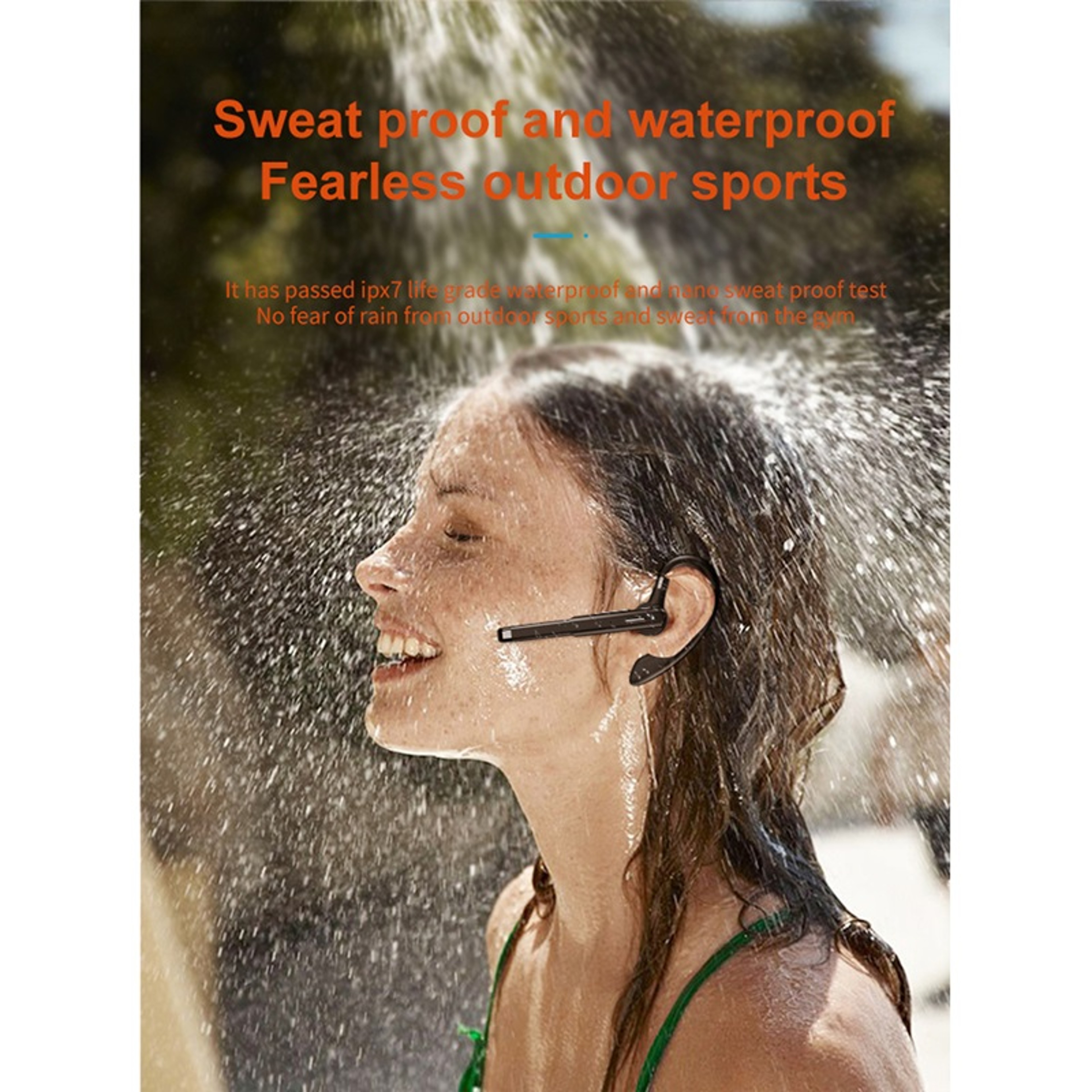 Bluetooth Headset With Noise Reduction Mic And Charging Case 2