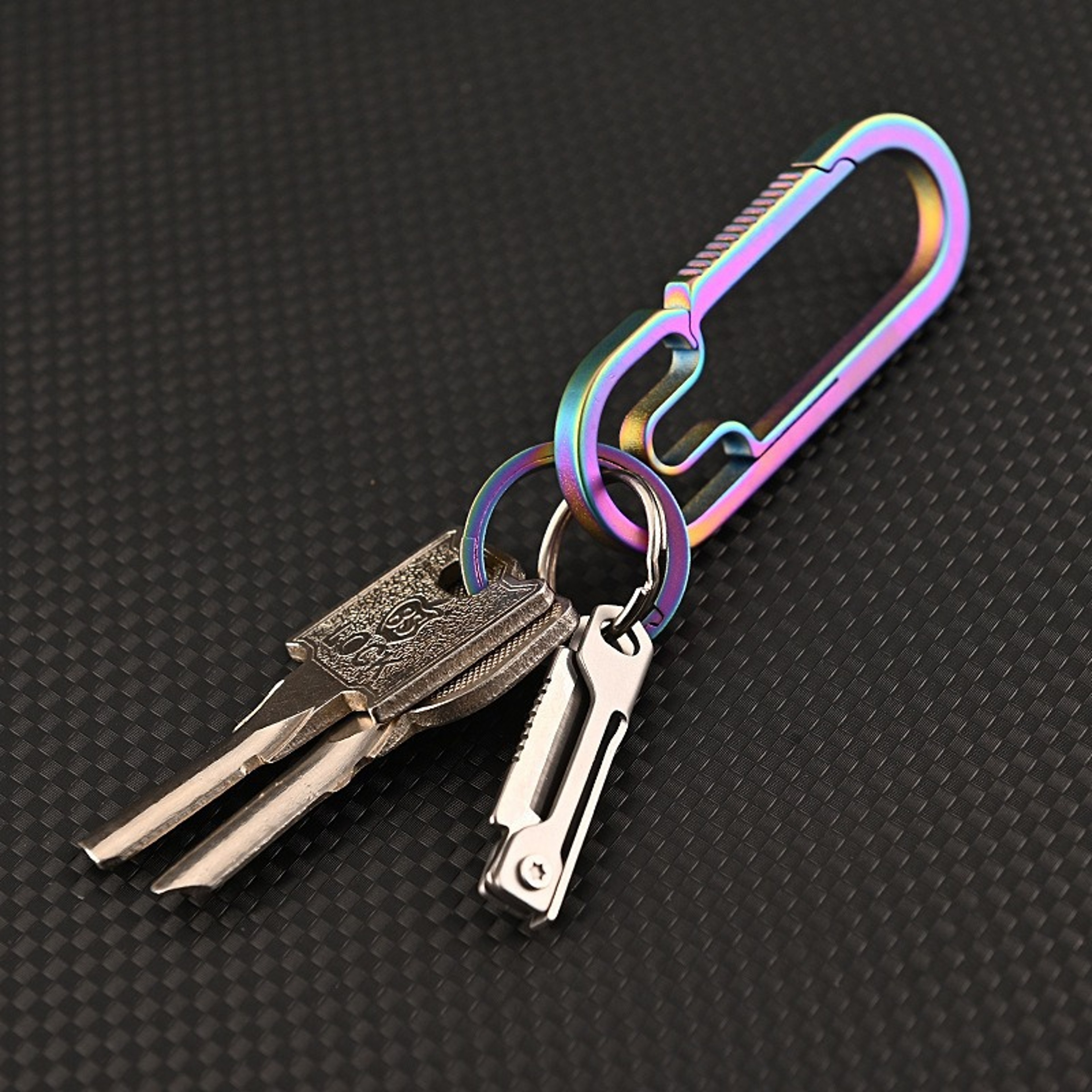 Mini Stainless Steel Folding Keychain Pocket Knife For Camping And Everyday Utility 3