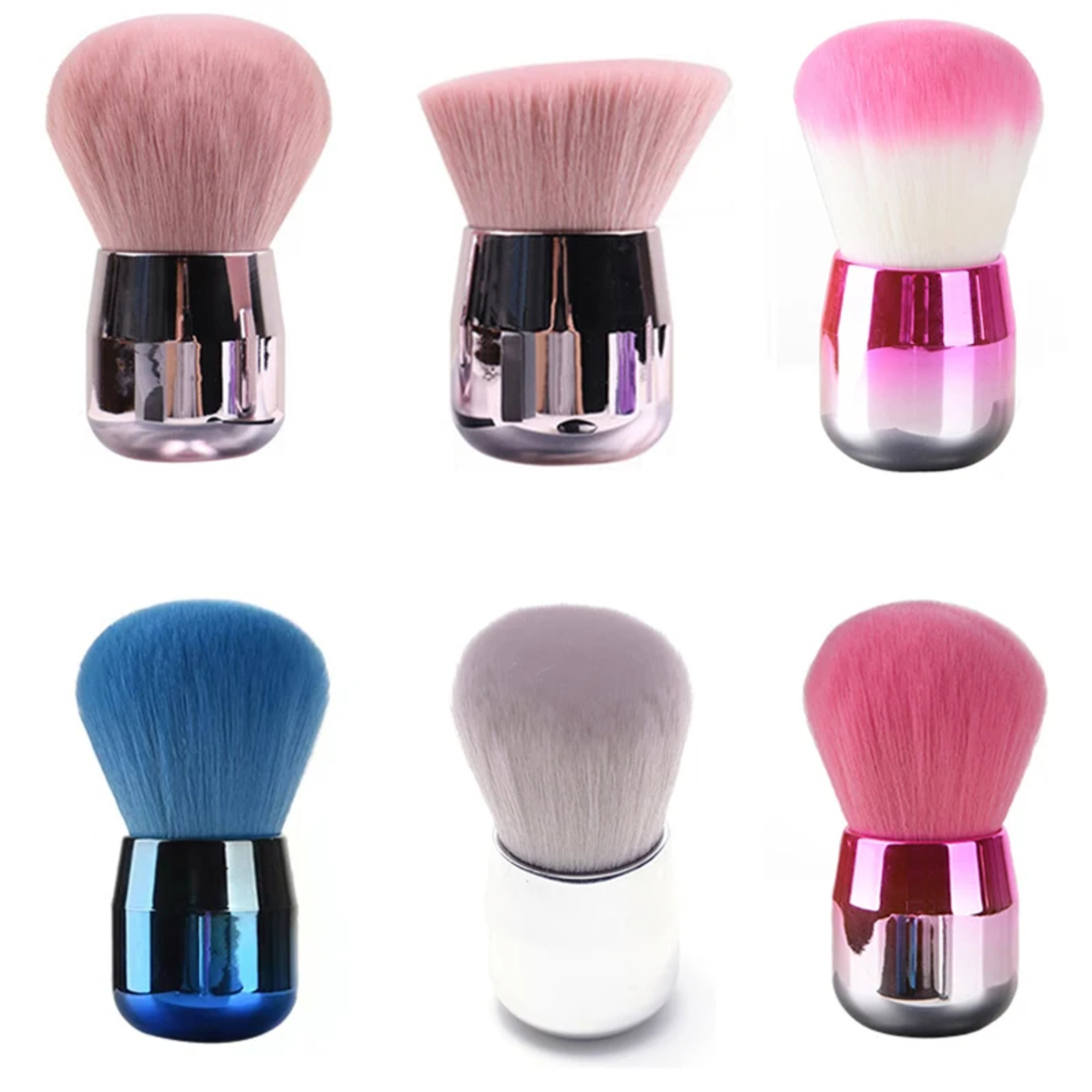 Professional Mushroom Nail Dust Brush Soft Manicure Cleaning Brush For Acrylic And Gel Nails 0