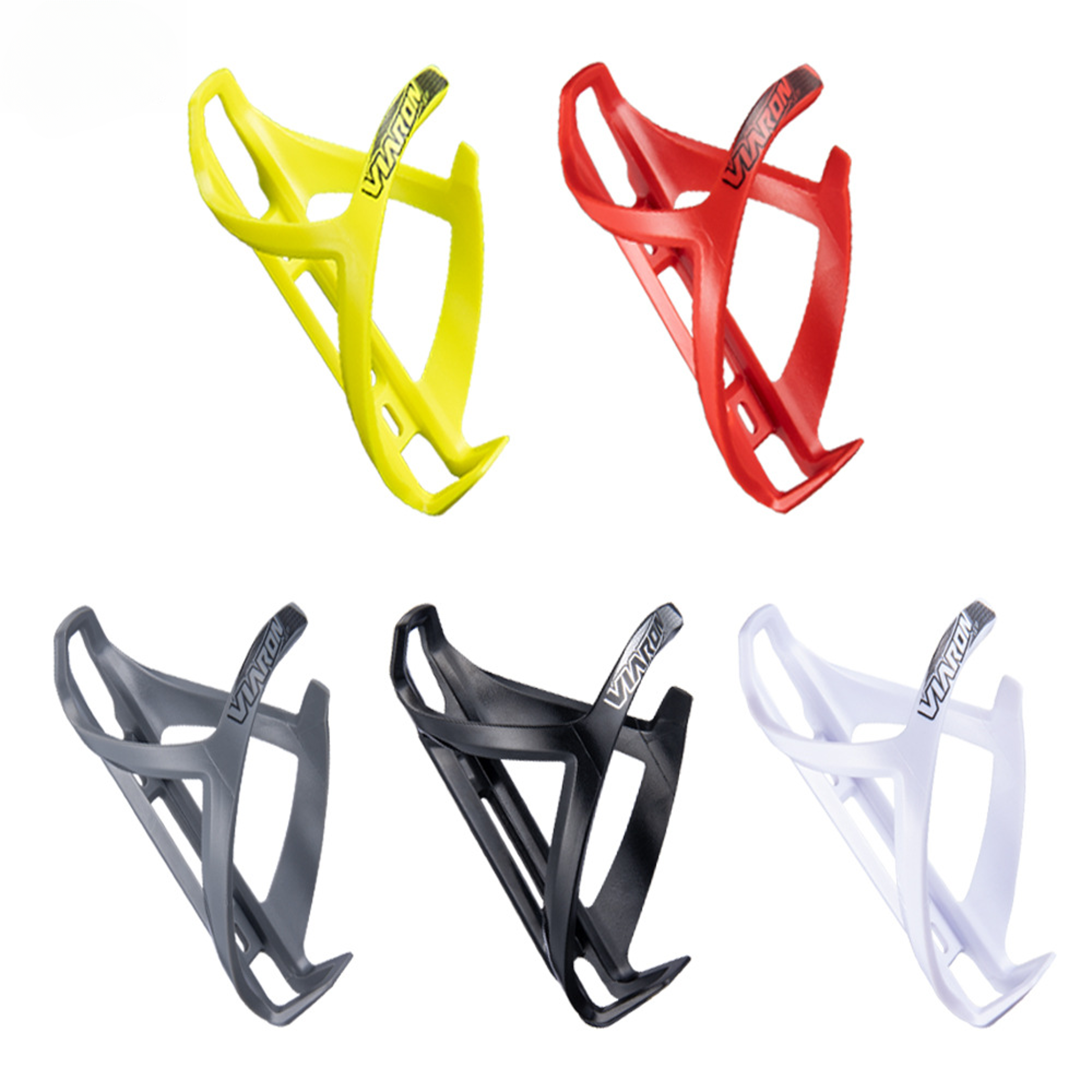 Lightweight Bike Water Bottle Cage Secure Plastic Bottle Holder For Mountain And Road Bikes 0