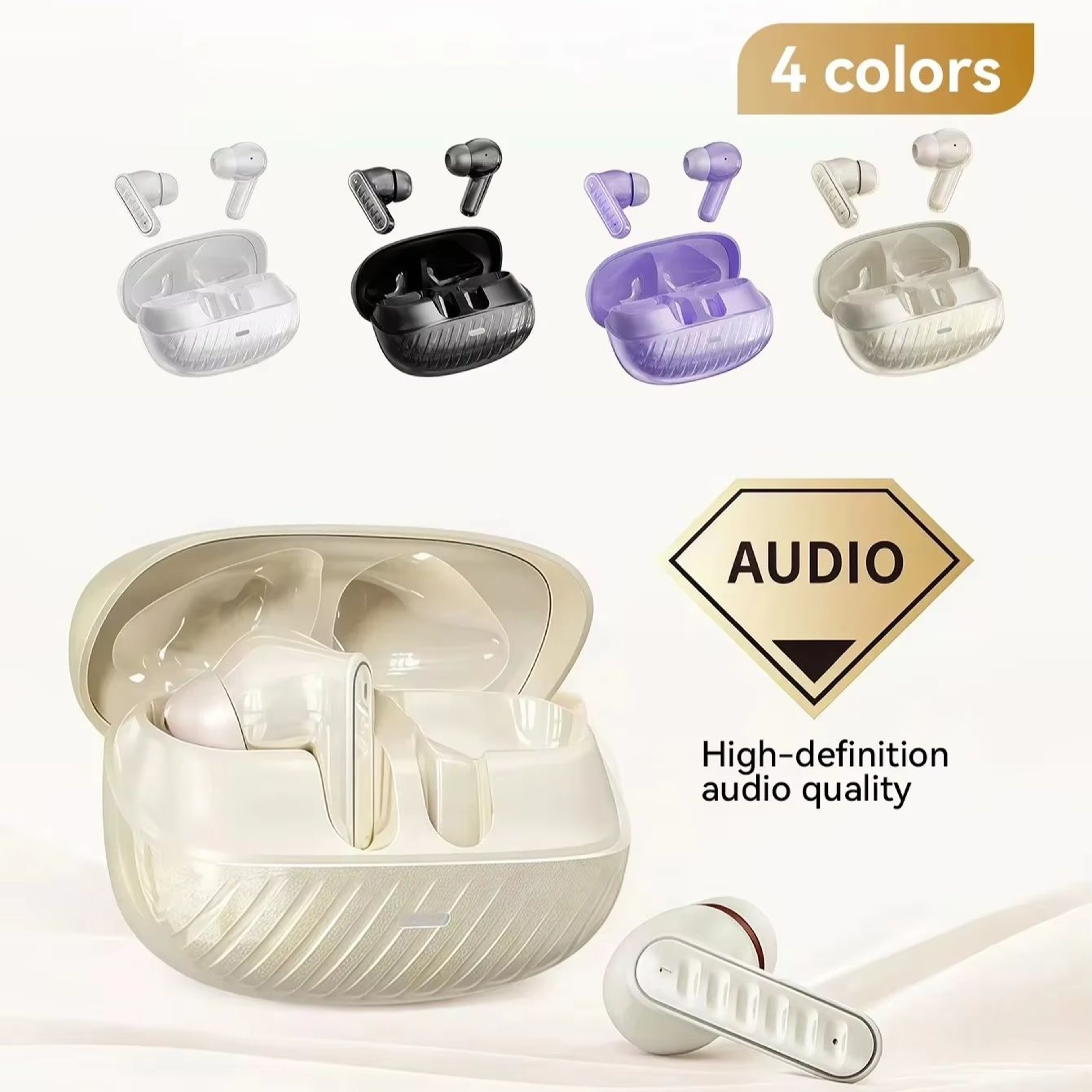 TWS Wireless Bluetooth Earbuds With Noise Canceling Mic For Sports And Gaming 6