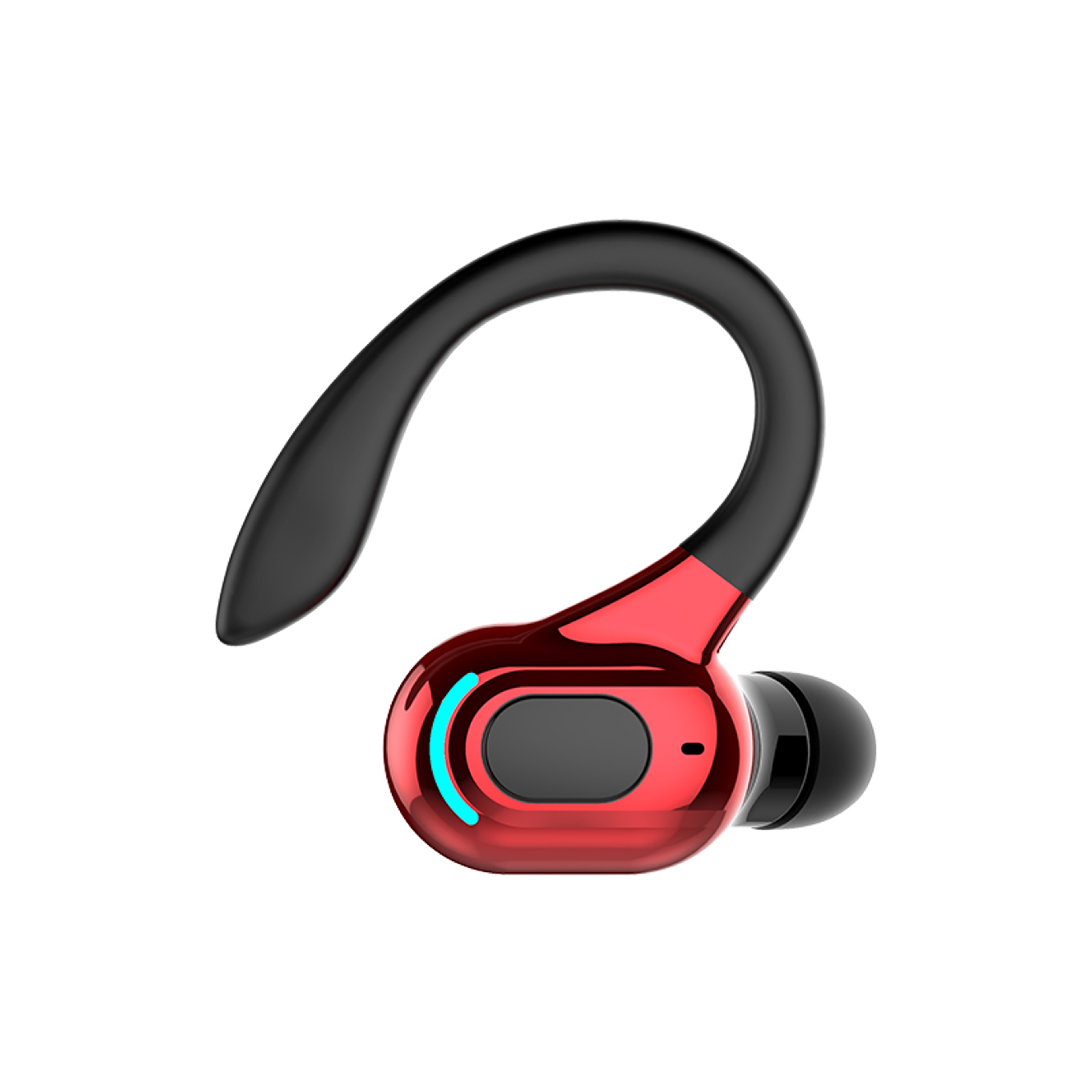 Mini Bluetooth Ear Hook Earphone With Mic Waterproof HiFi Headset 1