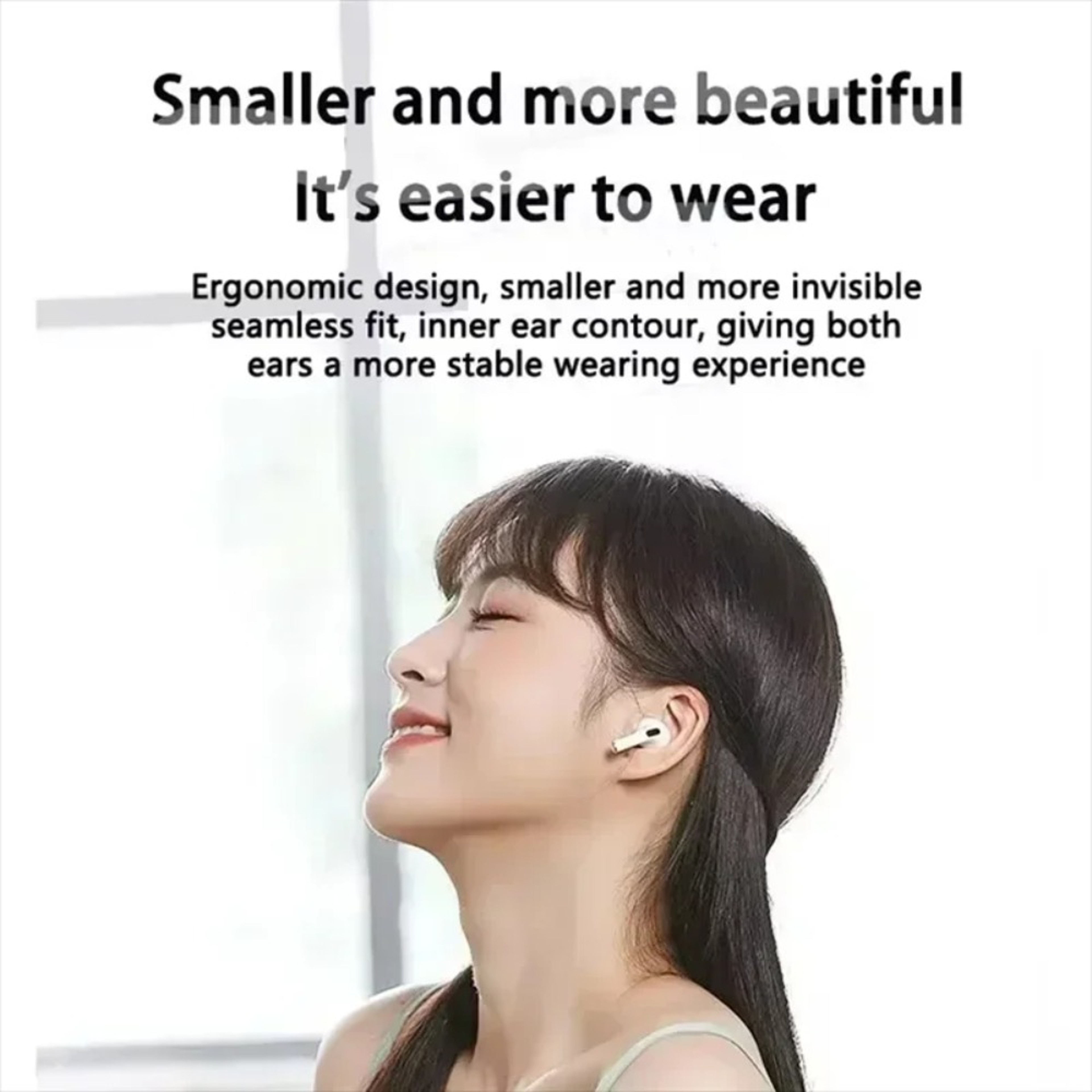 TWS Wireless Bluetooth Earbuds With Microphone Touch Control Stereo Earphones For Smartphones 3