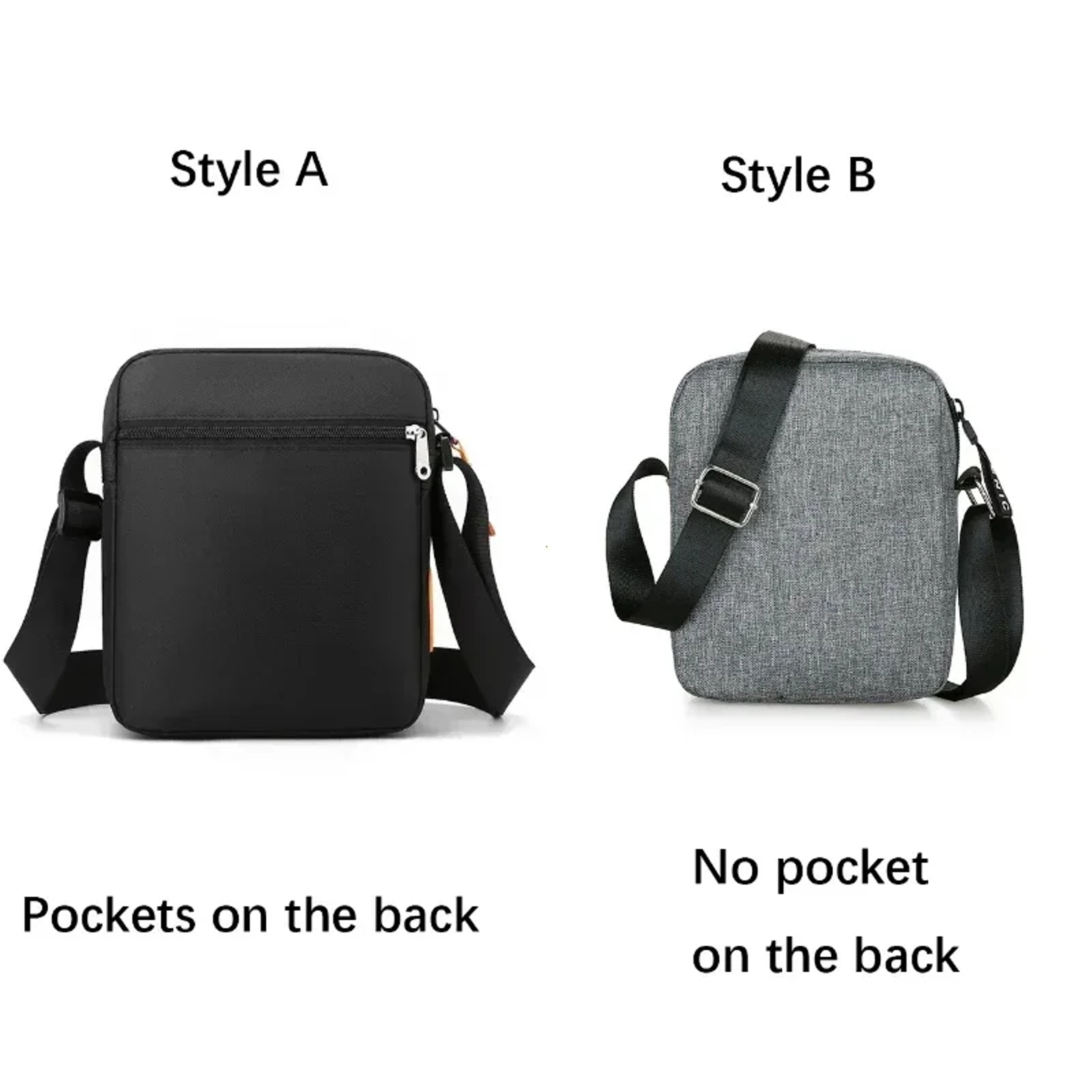 Mens Waterproof Messenger Bag Oxford Crossbody Shoulder Business Bag 4