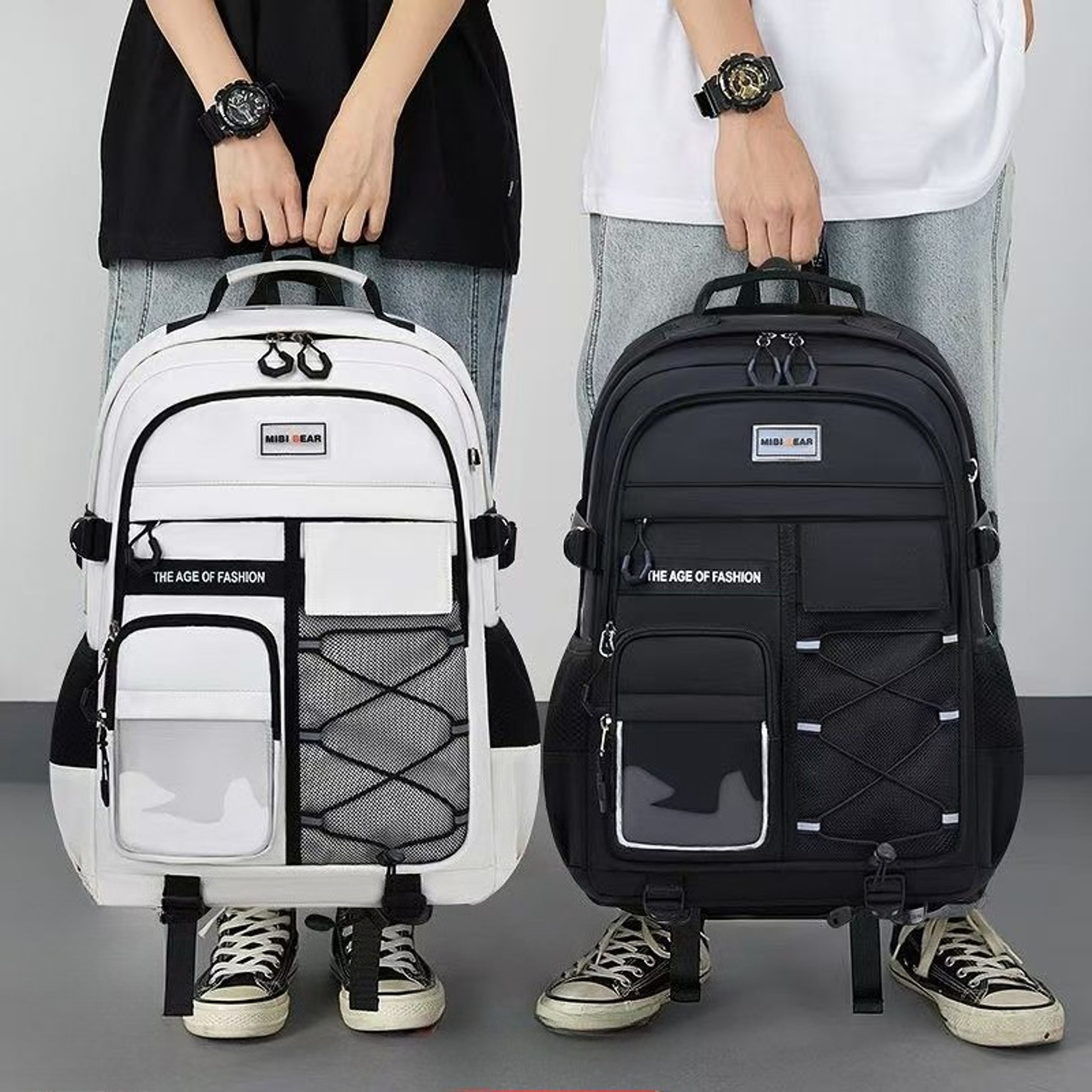 Waterproof Large Capacity Backpack For Men Students Travel School Sports Bag 5