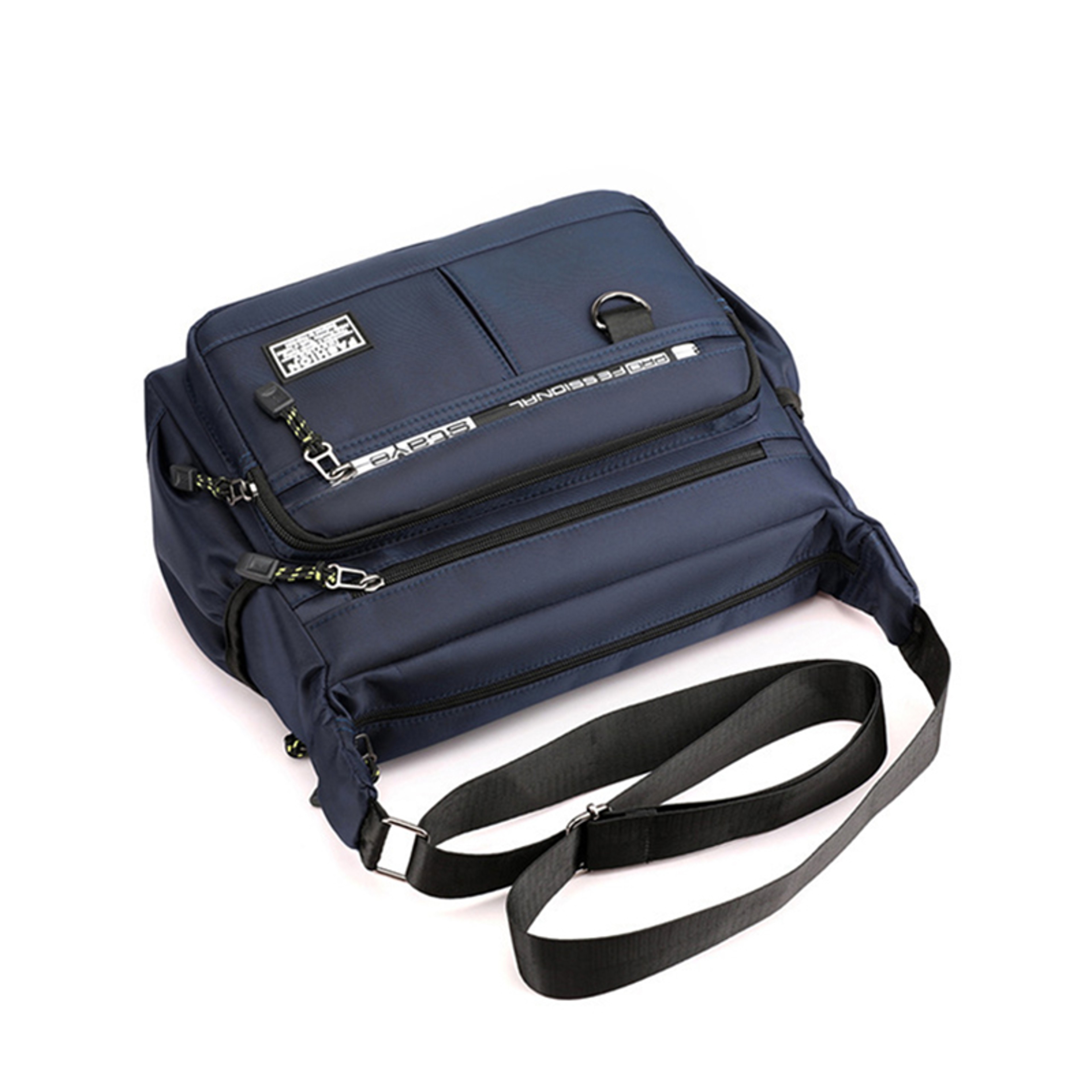 Large Capacity Oxford Shoulder Bag For Men With Multi Pocket Crossbody Design 7