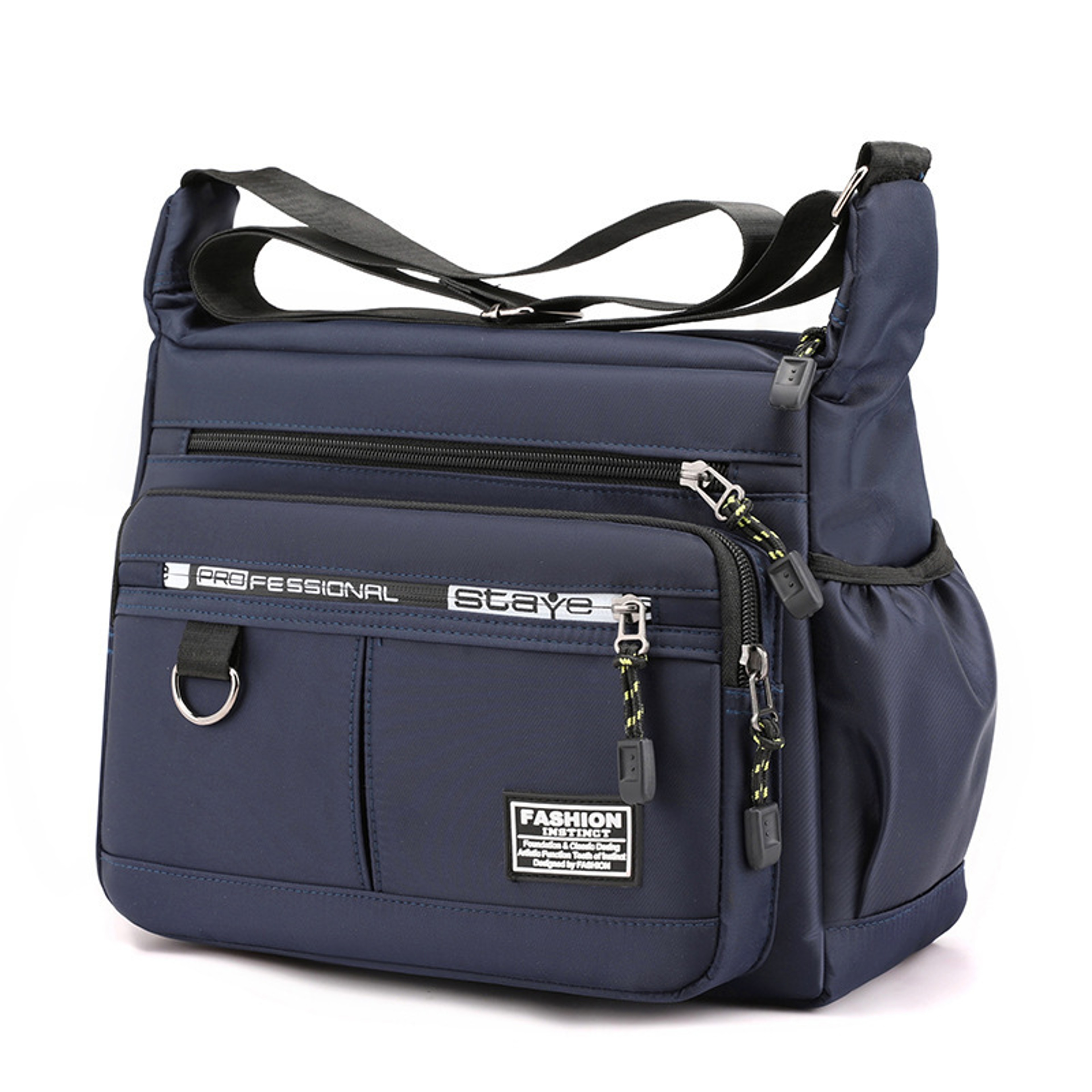 Large Capacity Oxford Shoulder Bag For Men With Multi Pocket Crossbody Design 3