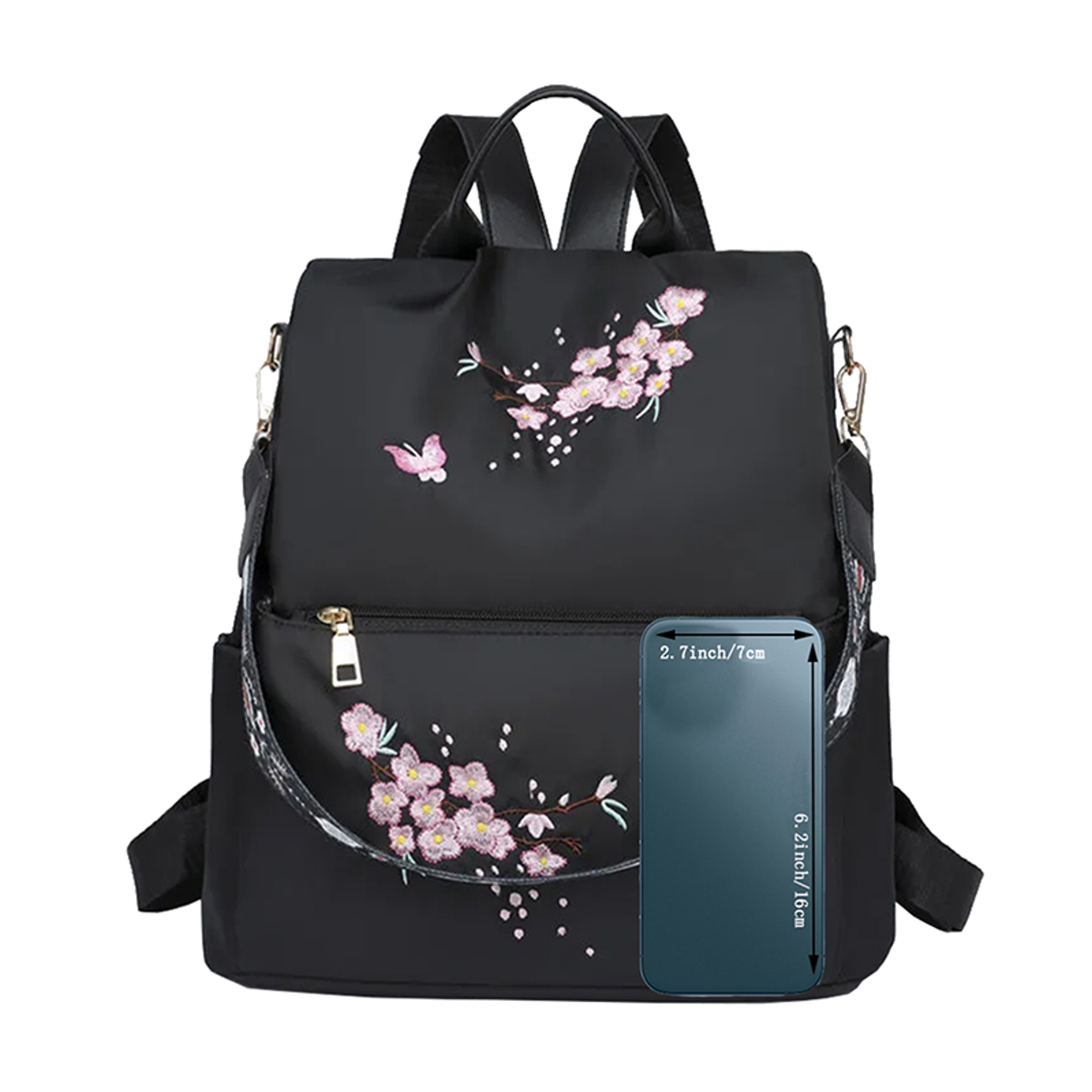 Neutral Style Travel Backpack For Men And Women With Printed Design 4