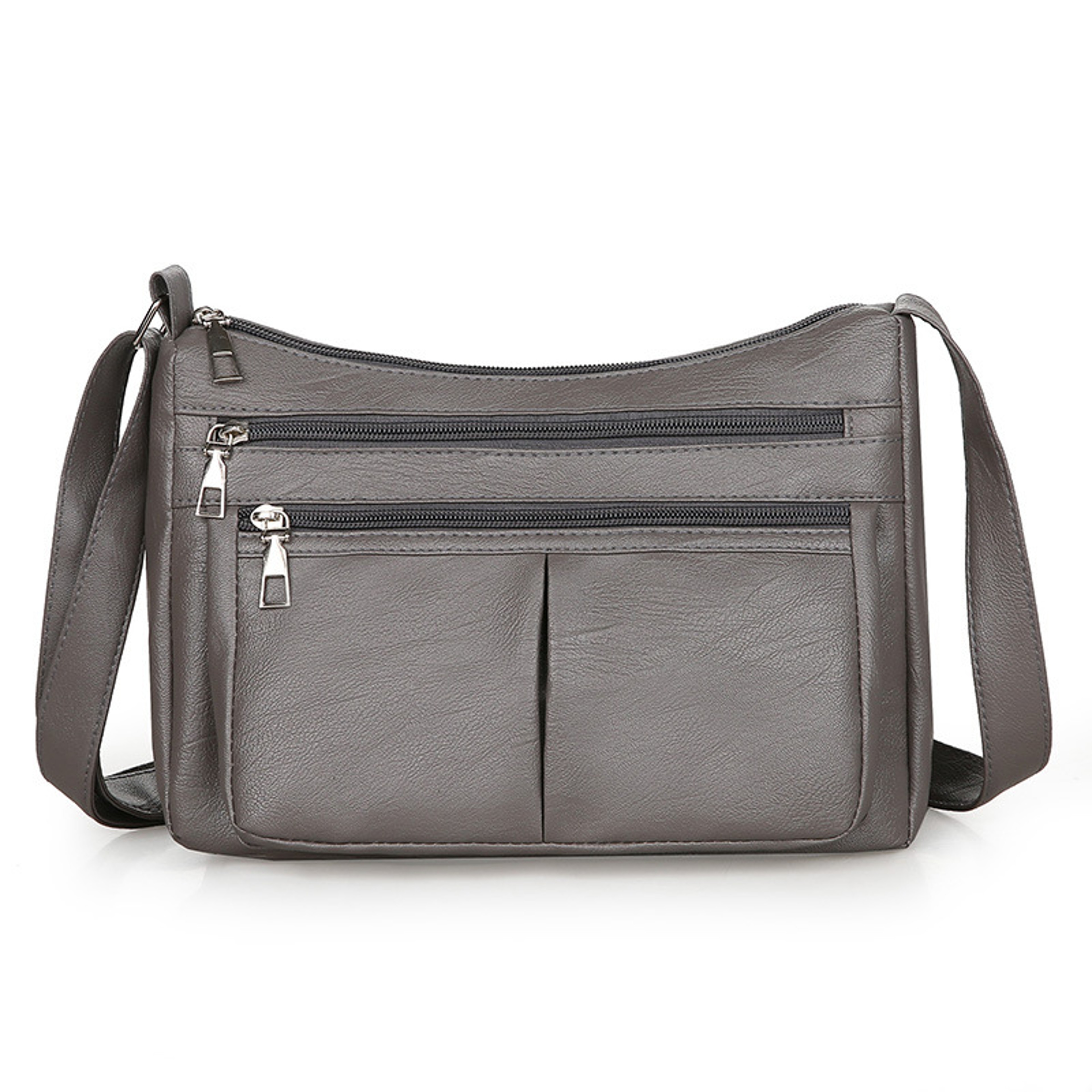 Soft Leather Korean Style Shoulder Bag Women Fashion Crossbody Handbag 7