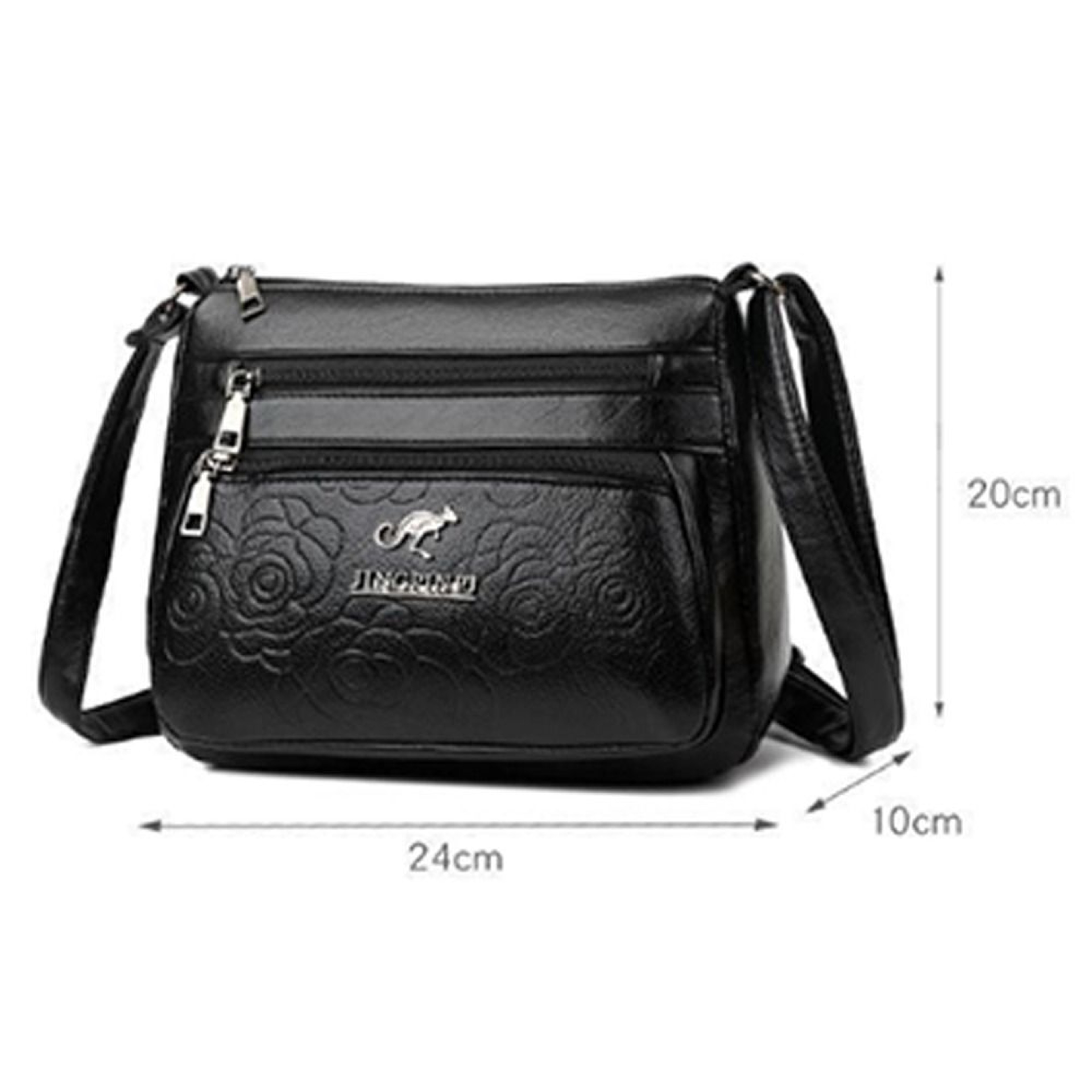 Womens Large Capacity Multi Layer Shoulder Bag Fashion Mothers Tote Bag 6