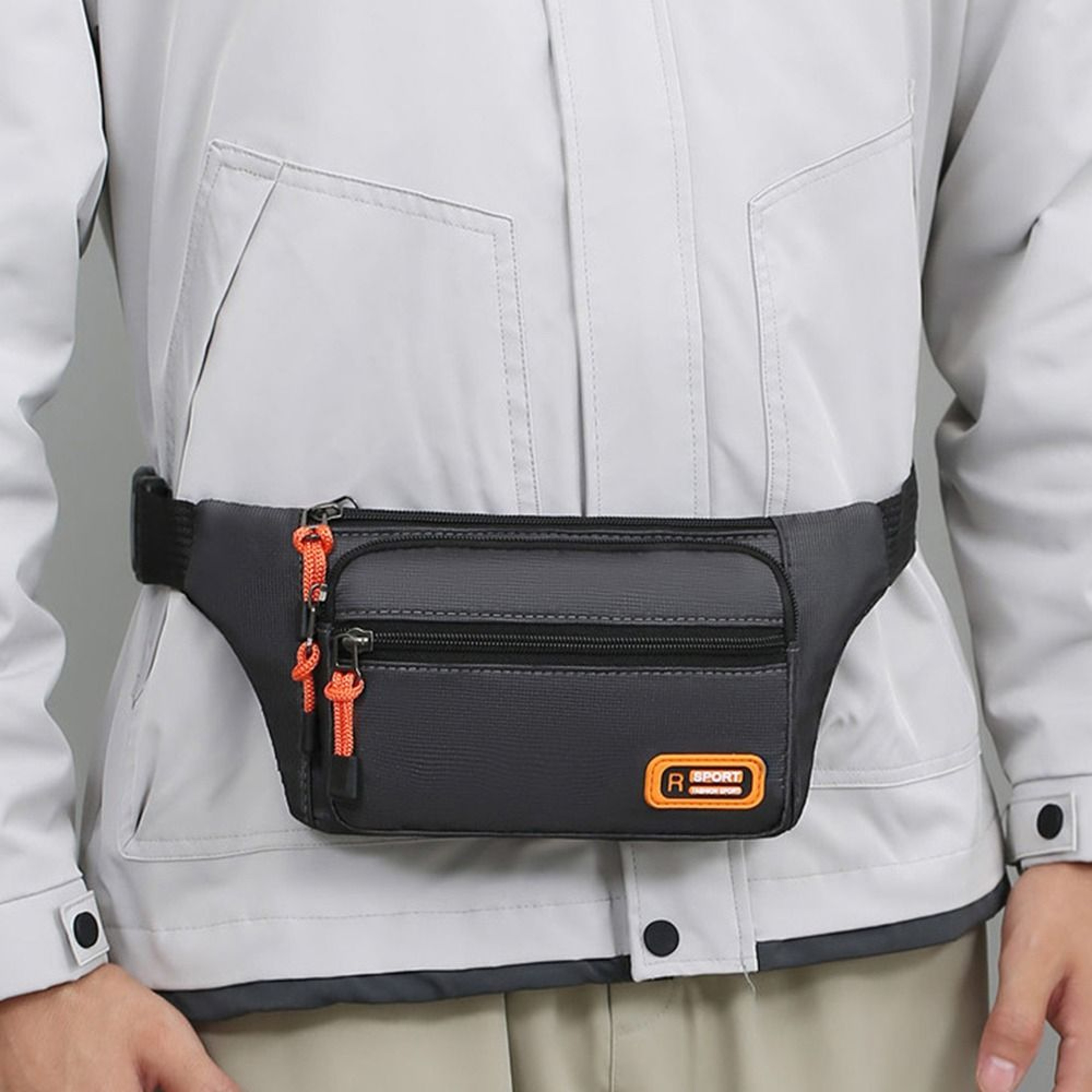 Waterproof Nylon Chest Bag For Men With Large Capacity Travel Storage 7