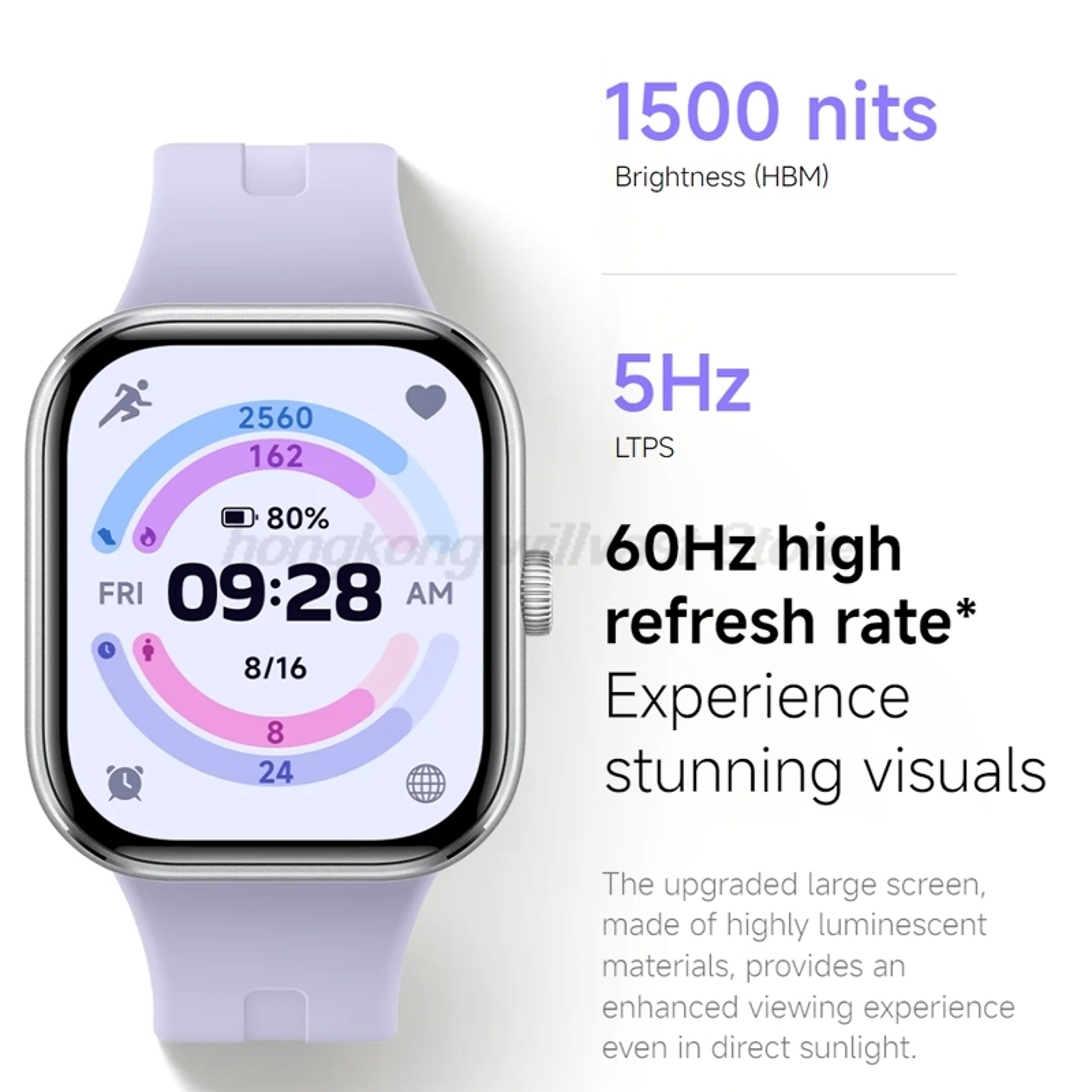 Watch Lite AMOLED Smart Watch With GPS Bluetooth Calling And Long Battery Life 3