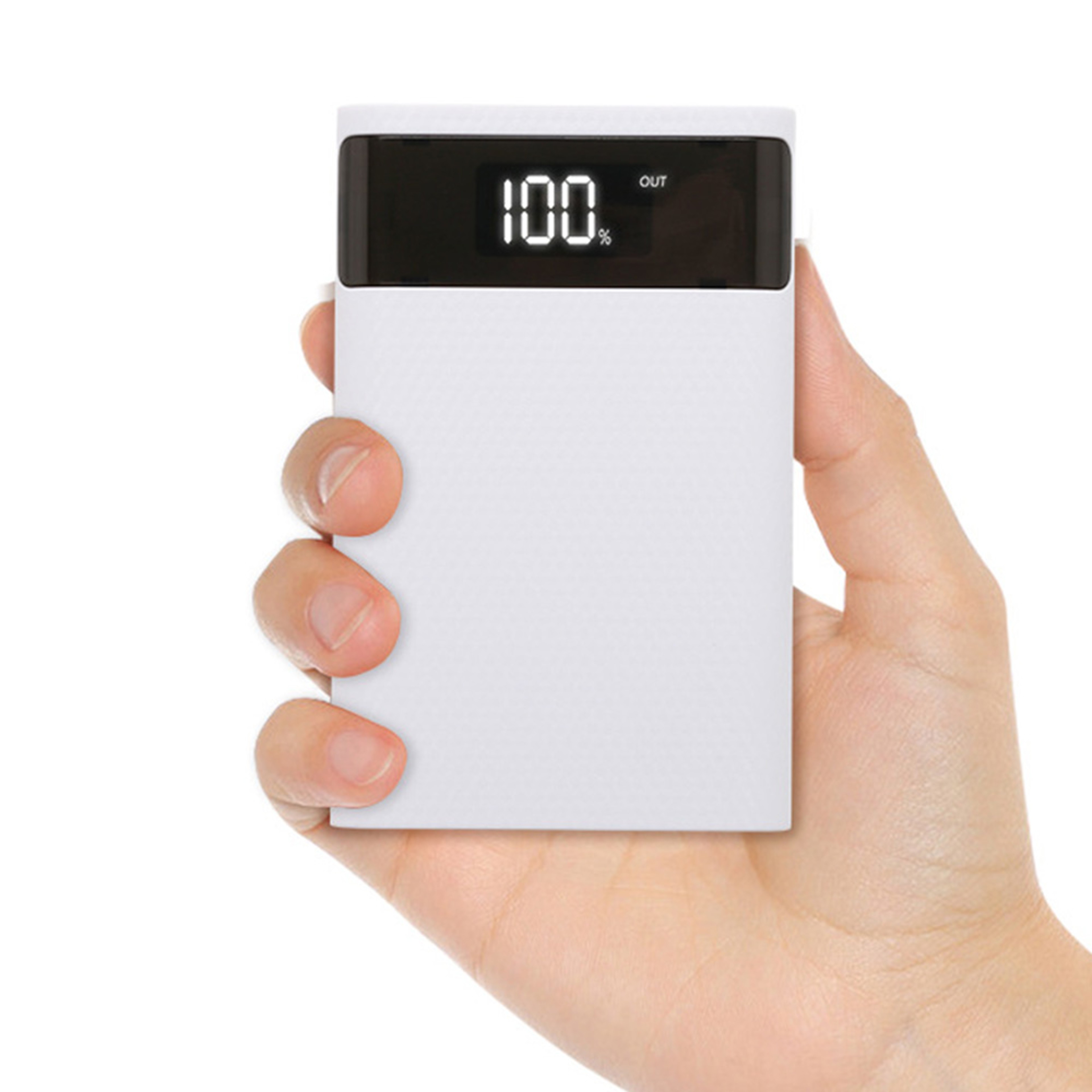 Rechargeable Power Bank Case With USB Type C Input Portable Battery Charger Shell 7