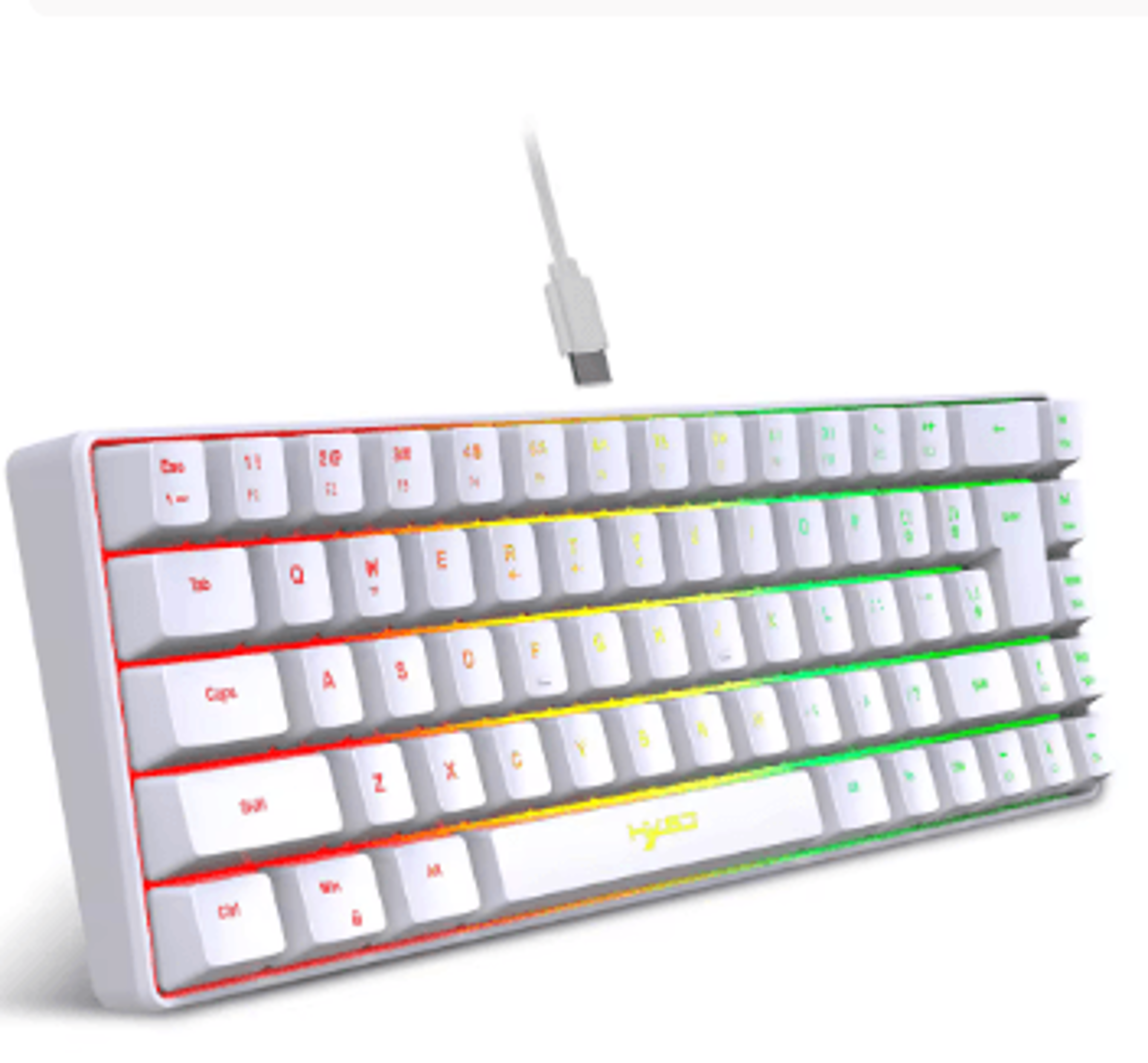 Gaming Keyboard Wired Portable Compact Keyboard For Windows PC Laptop 1