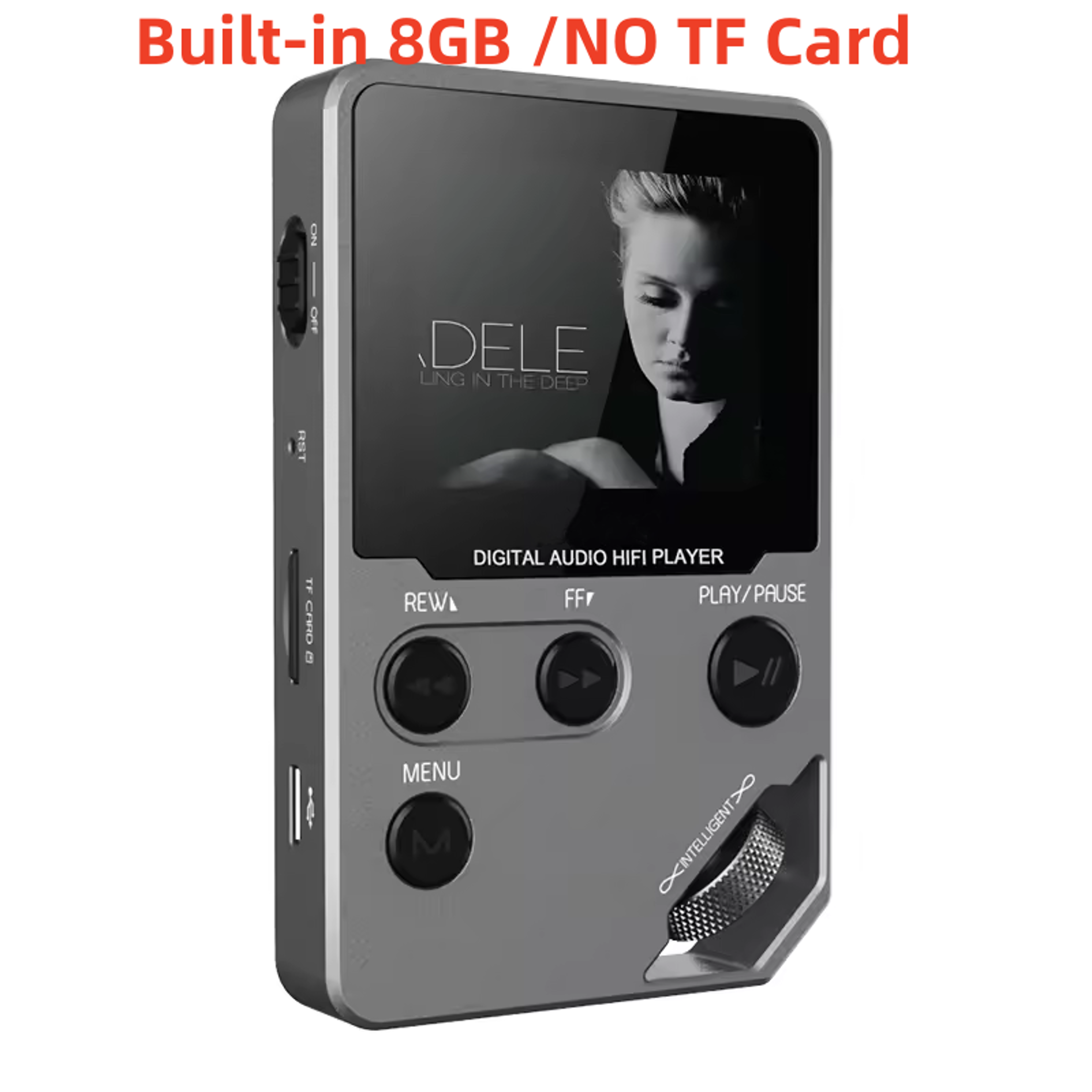 Bluetooth Player With FM Radio Voice Recorder And Expandable Storage 6