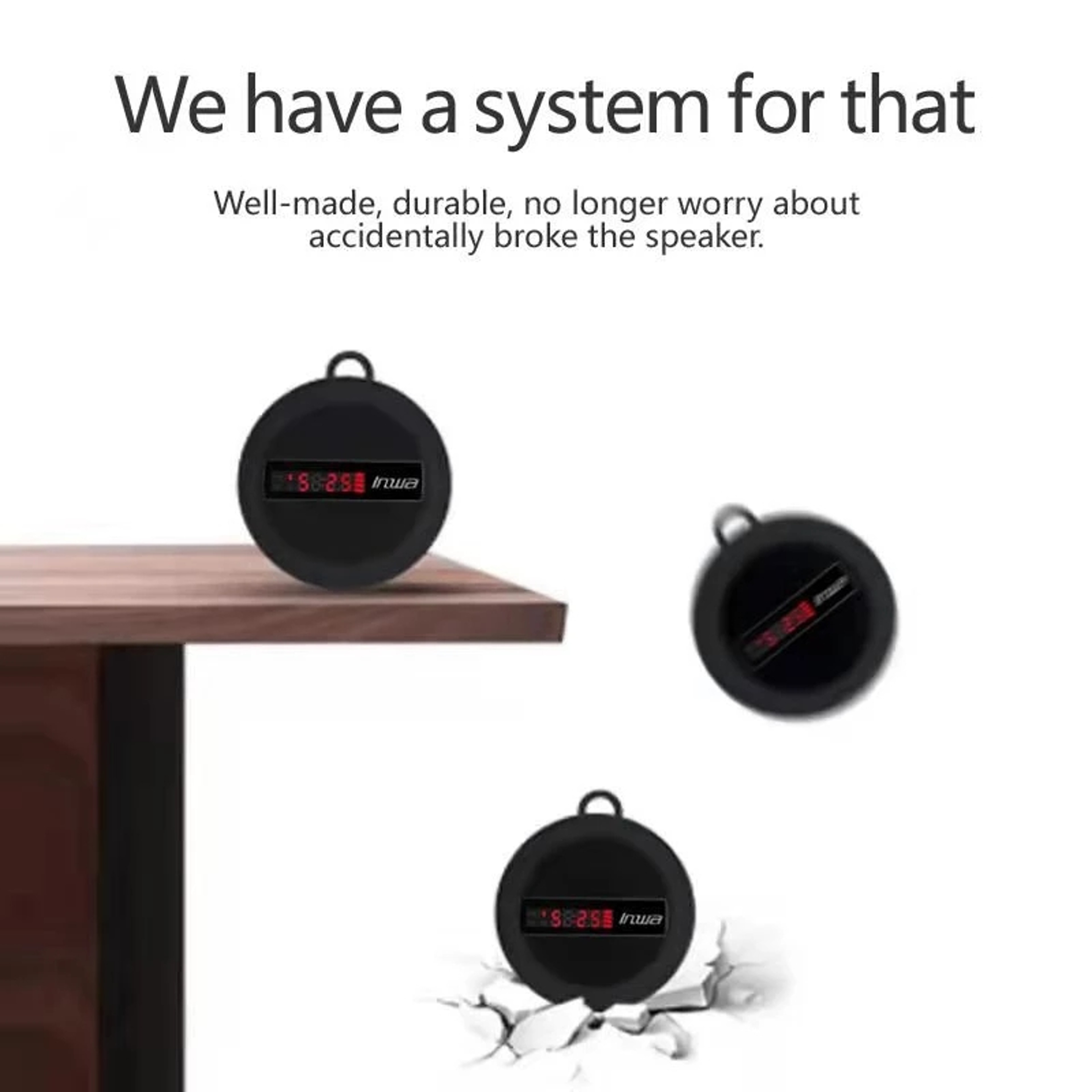 Portable Bluetooth Speaker Mini Wireless Hands Free Audio Sound Box 5
