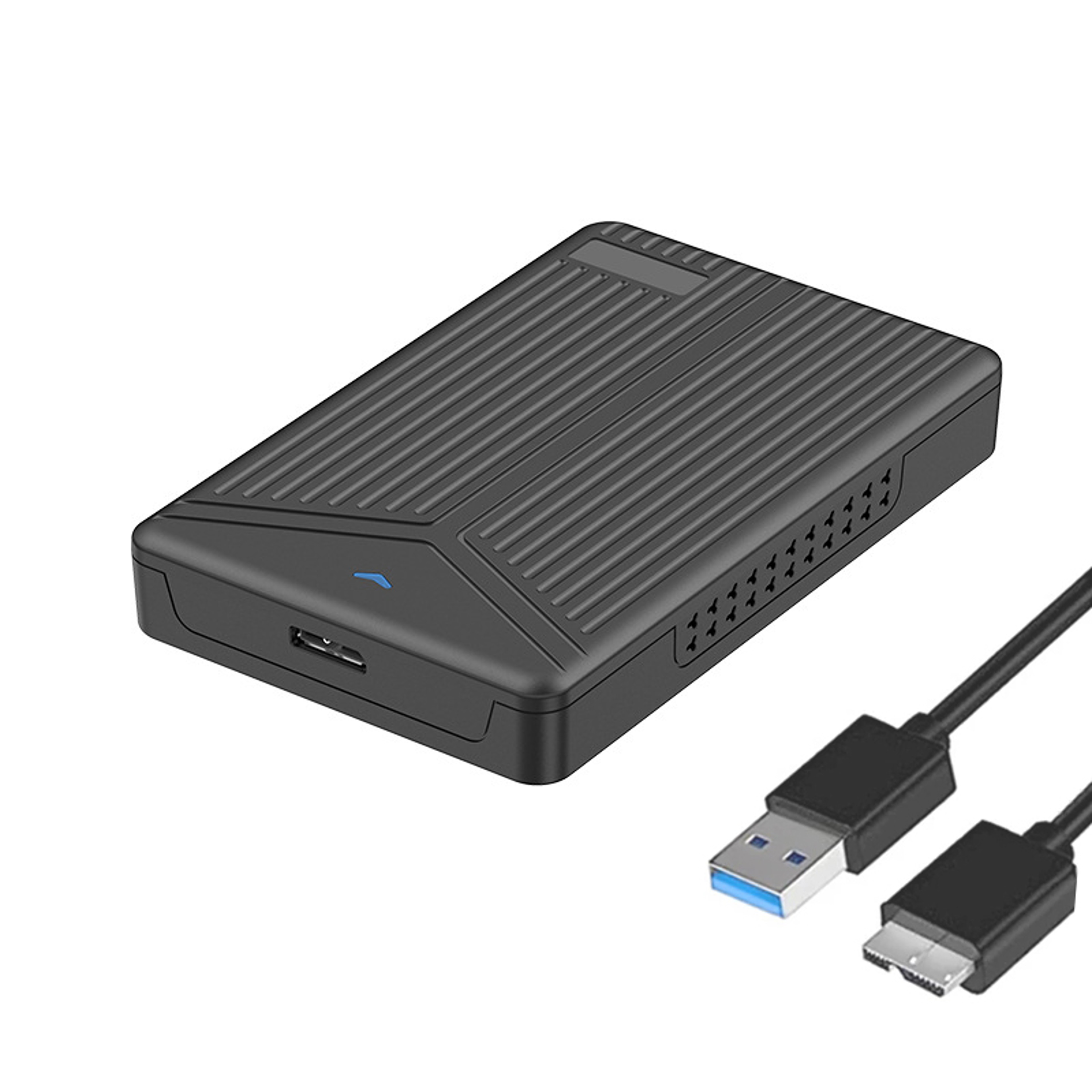 SATA HDD SSD Enclosure USB Portable Hard Drive Case Up To 8TB 1