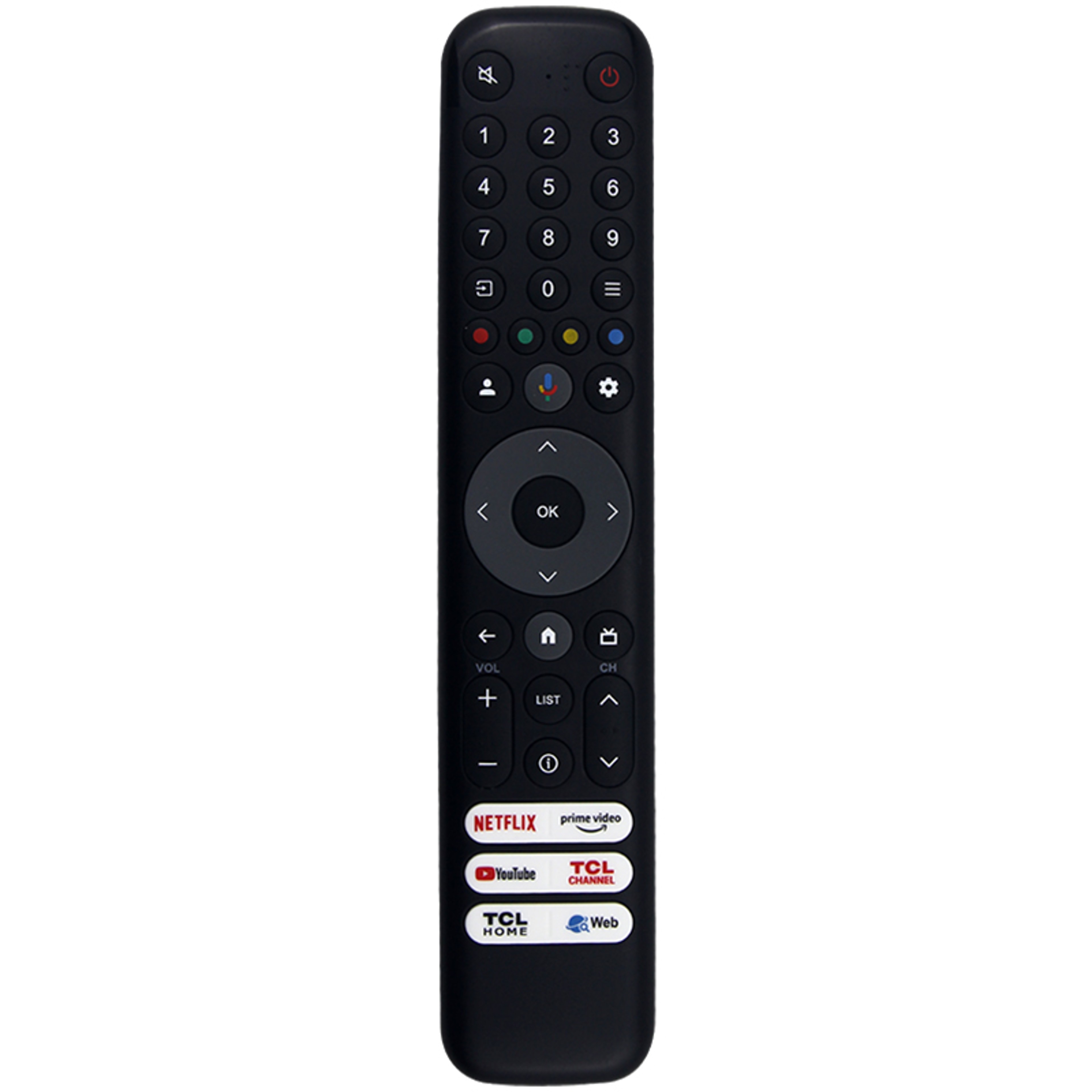 TCL TV Replacement Remote for Series No Voice – view 3