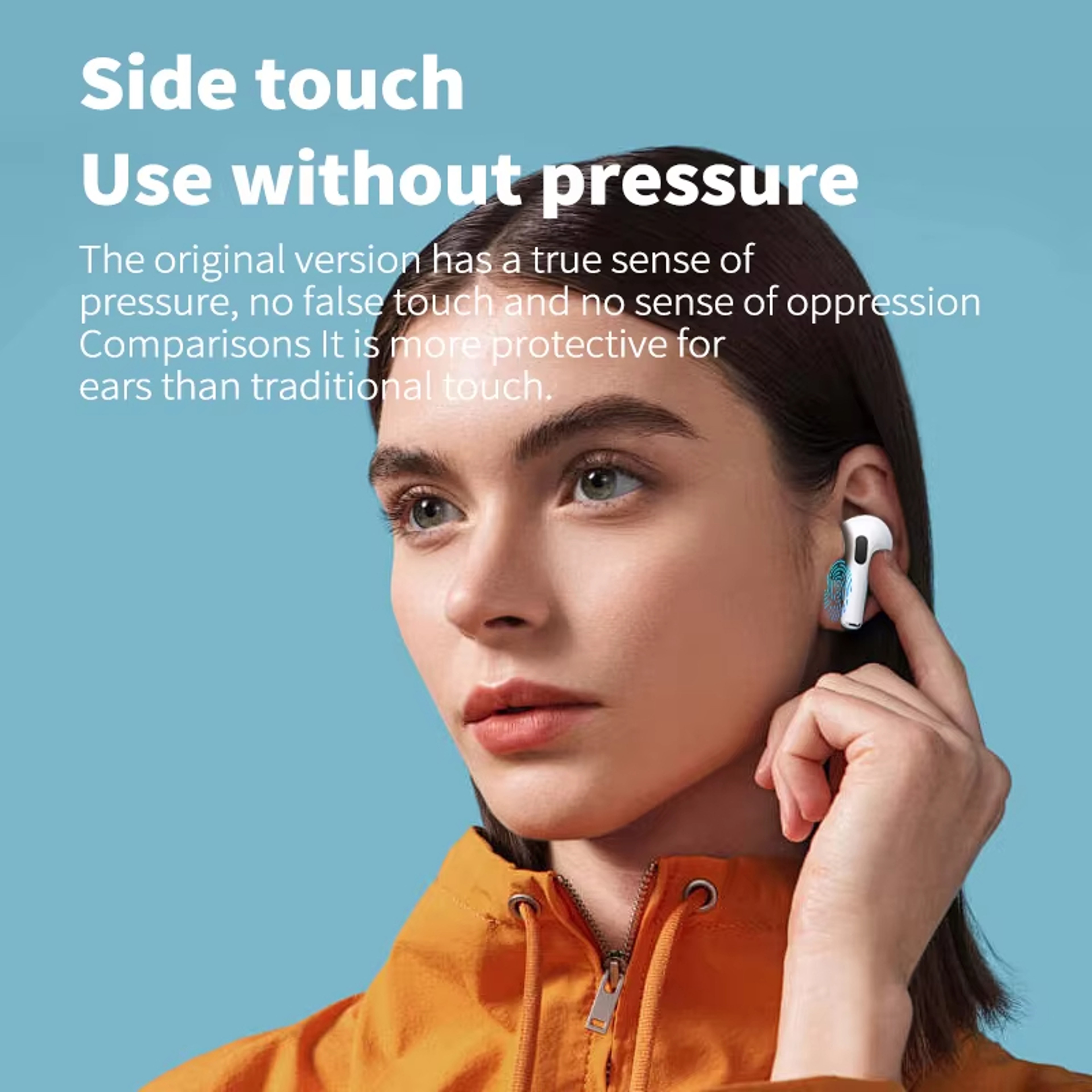 Air Pro TWS Max Wireless Bluetooth Earbuds With Noise Cancelling Sport Fit 4