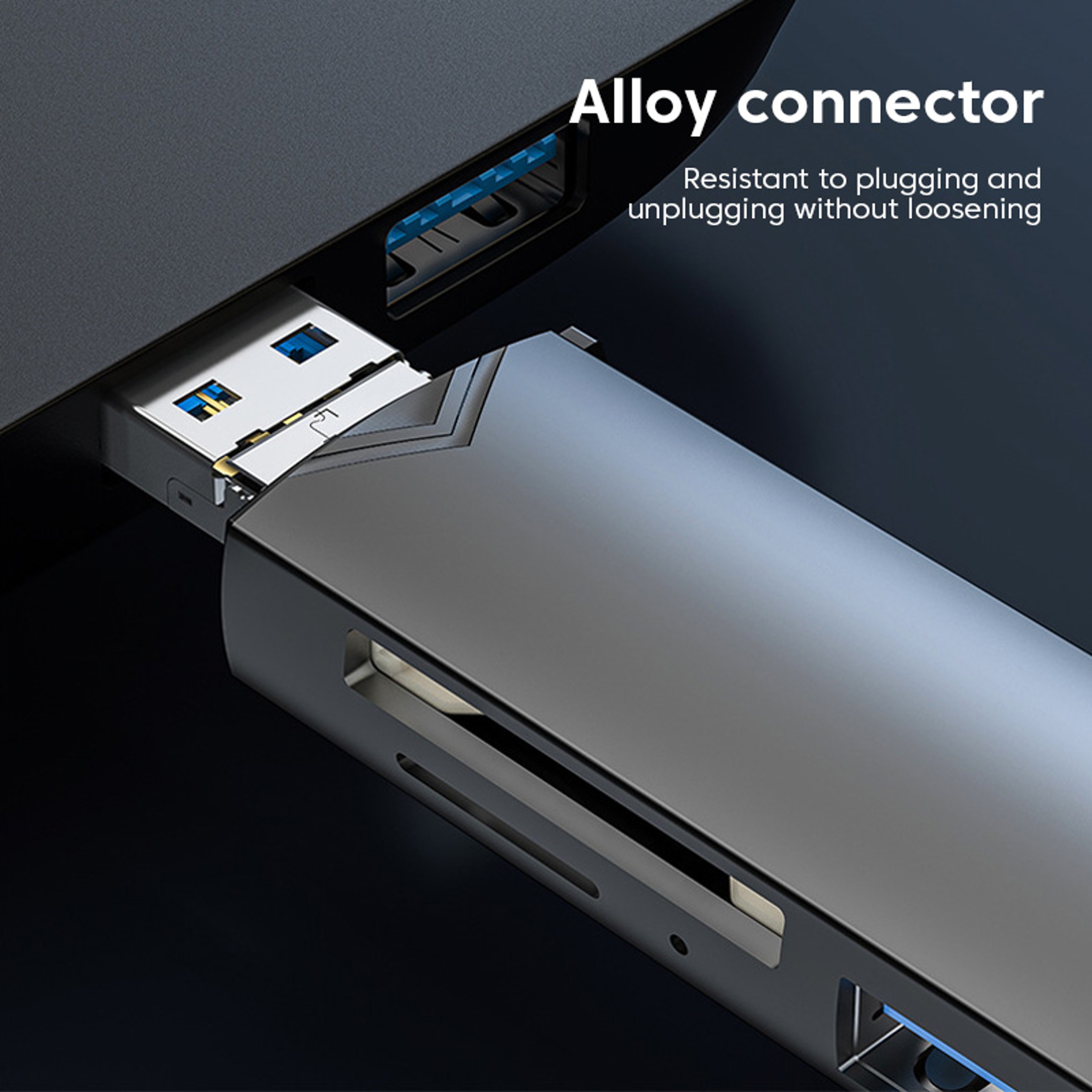 USB C OTG Card Reader High Speed SD TF Memory Adapter 8